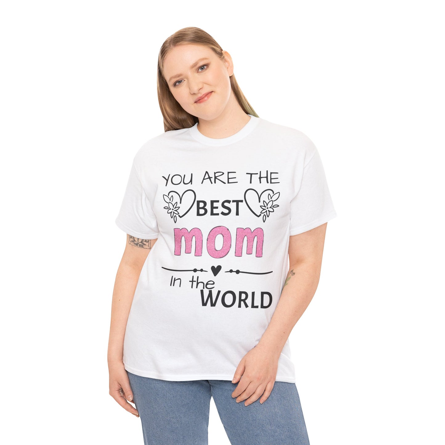 Best Mom Unisex Heavy Cotton Tee