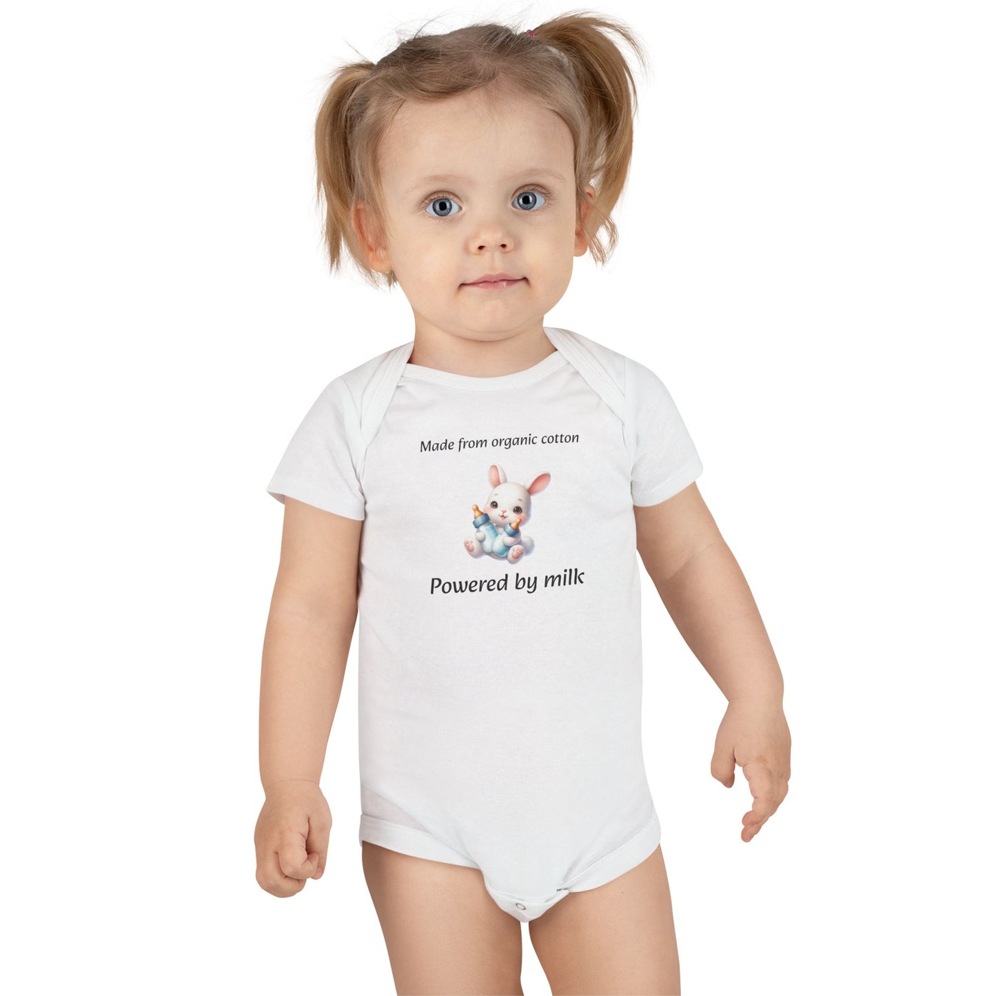 Powered by Milk Organic Baby Bodysuit