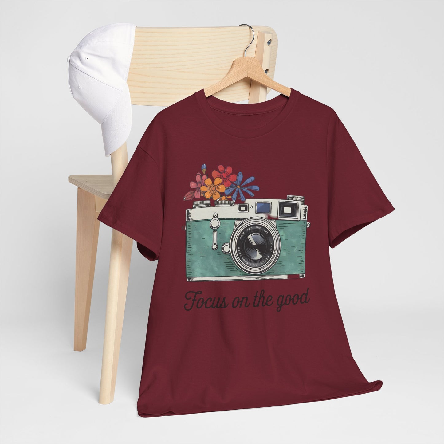Focus on the Good Unisex Heavy Cotton Tee