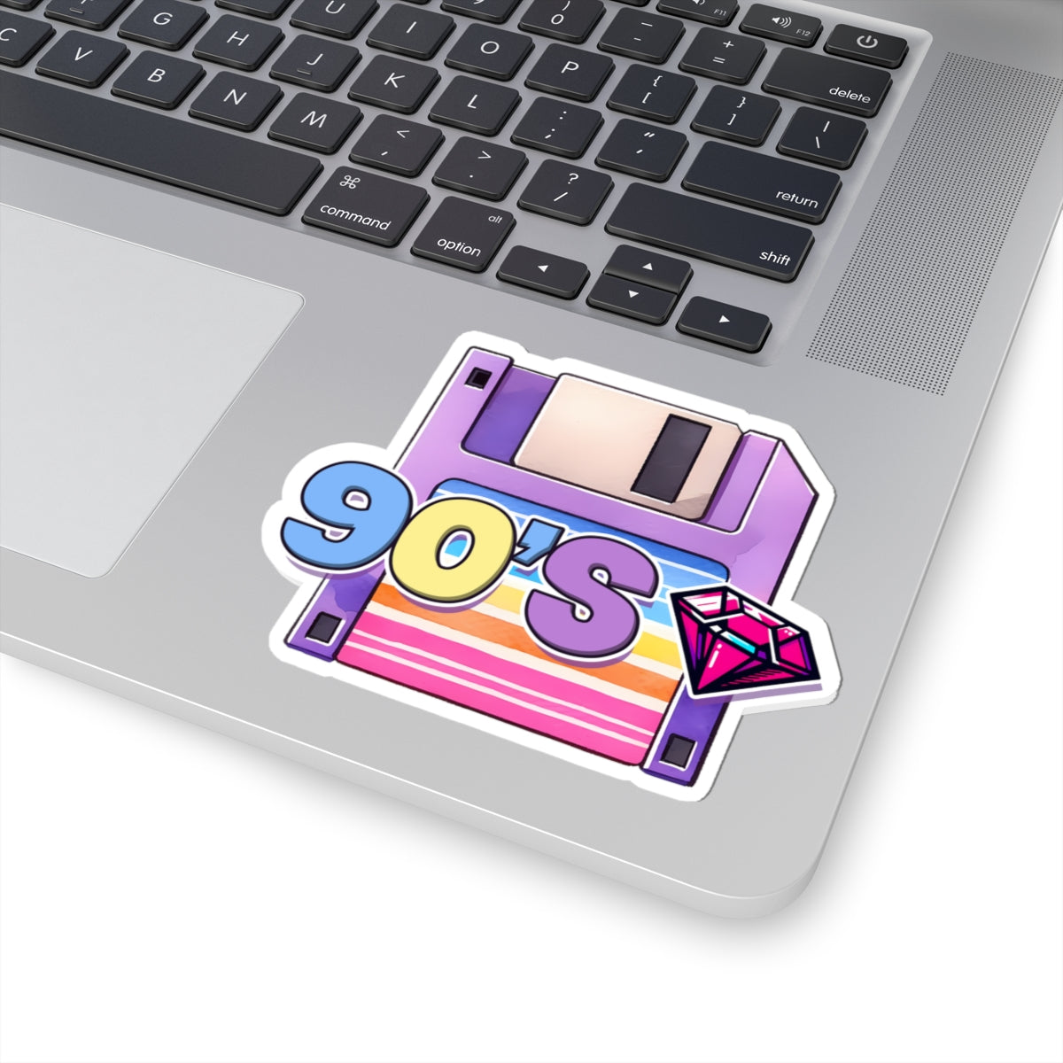 Retro 90's Kiss-Cut Stickers