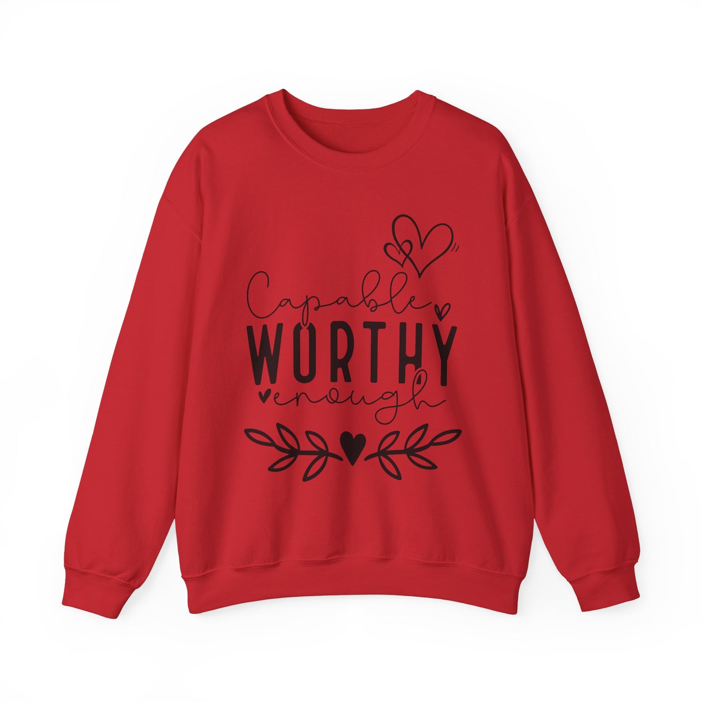 Capable & Worthy Unisex Crewneck Sweatshirt