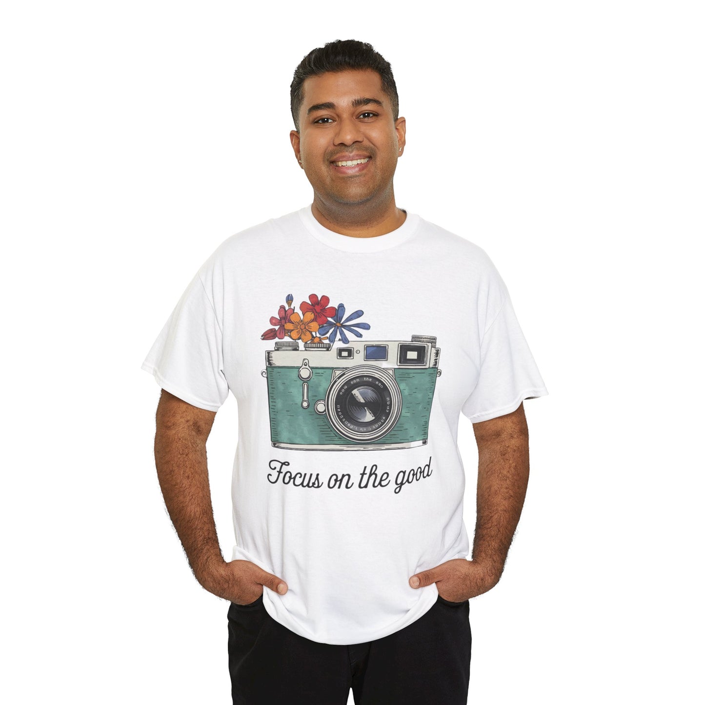 Focus on the Good Unisex Heavy Cotton Tee