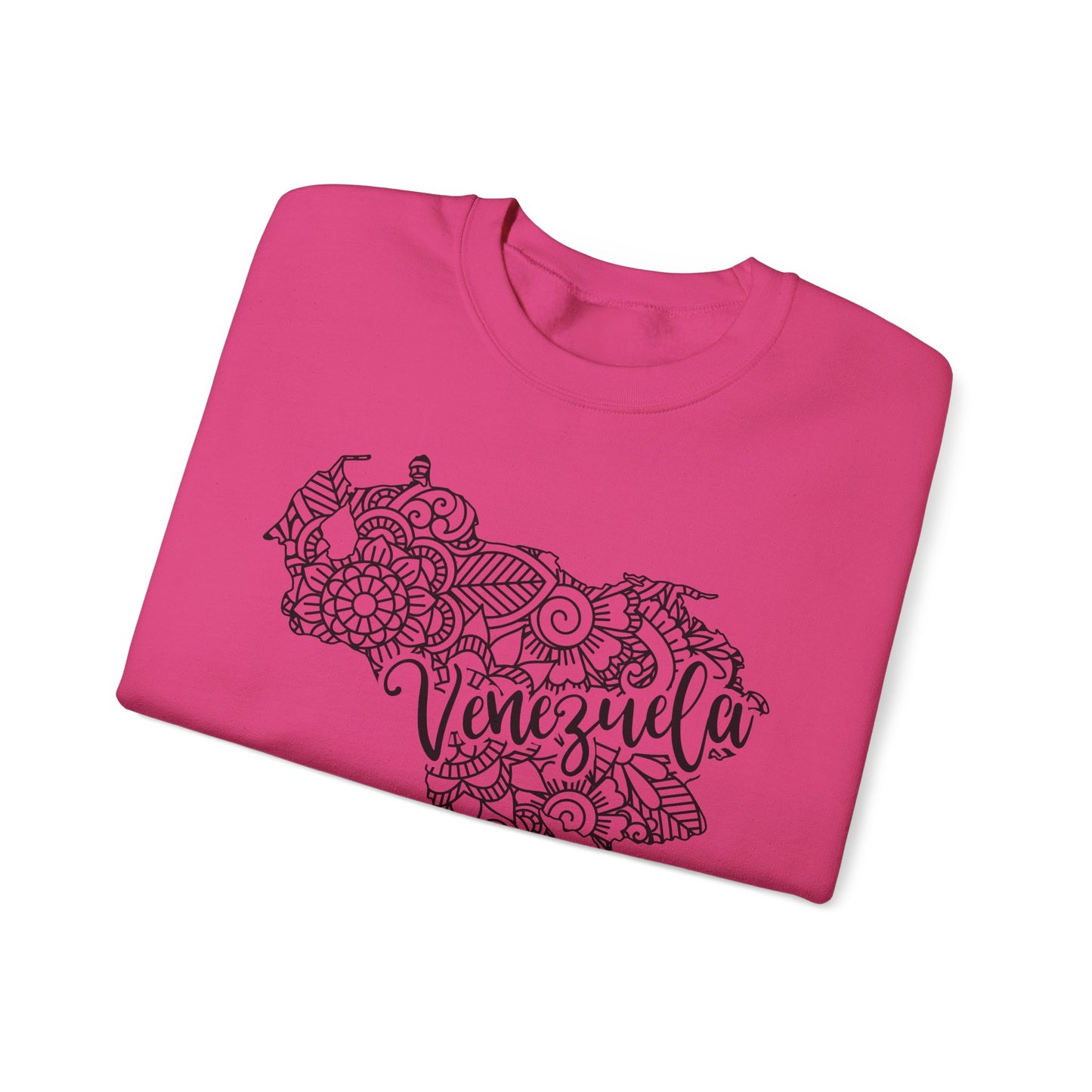 Venezuela Map Crewneck Sweatshirt