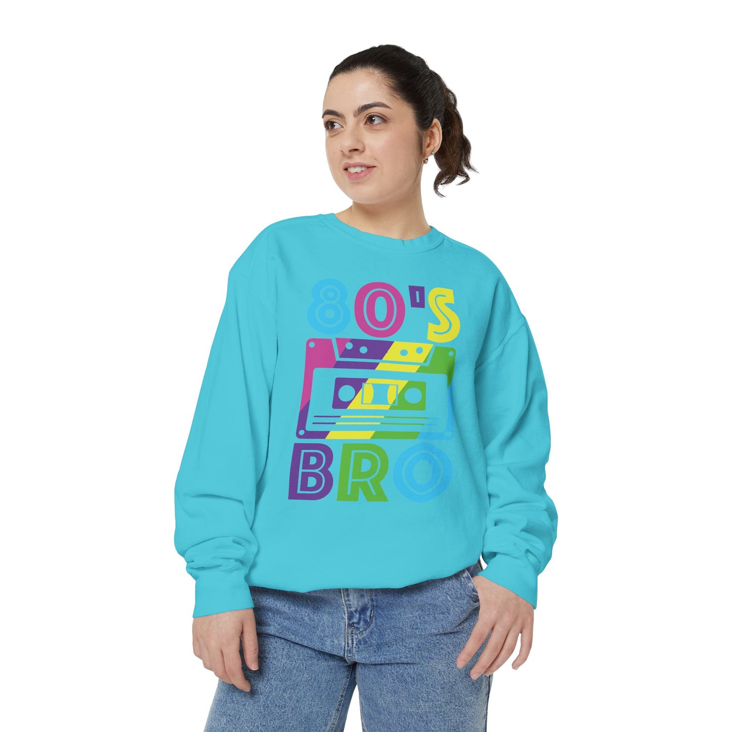 Retro 80's Bro Sweatshirt