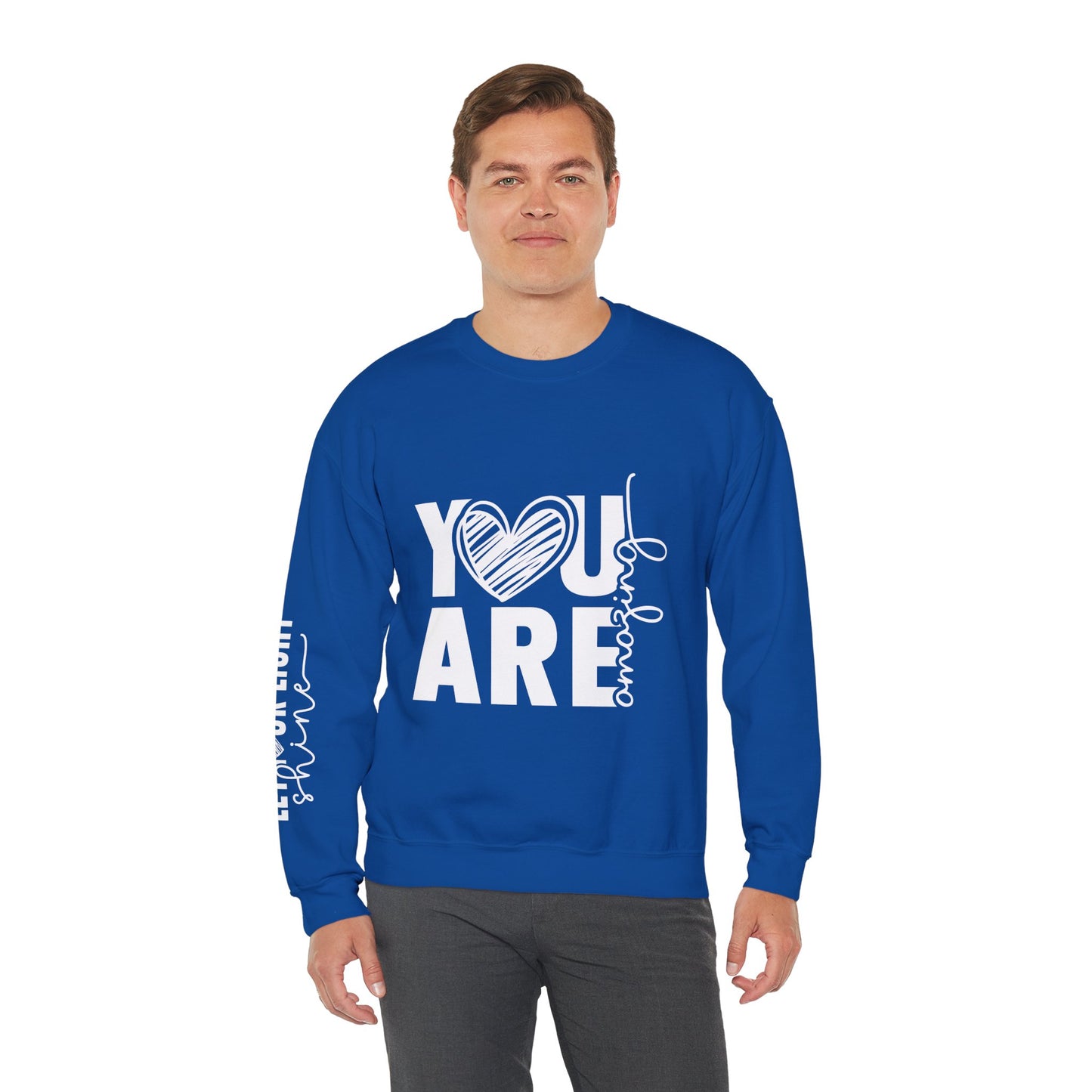 You Are Loved Unisex Crewneck Sweatshirt
