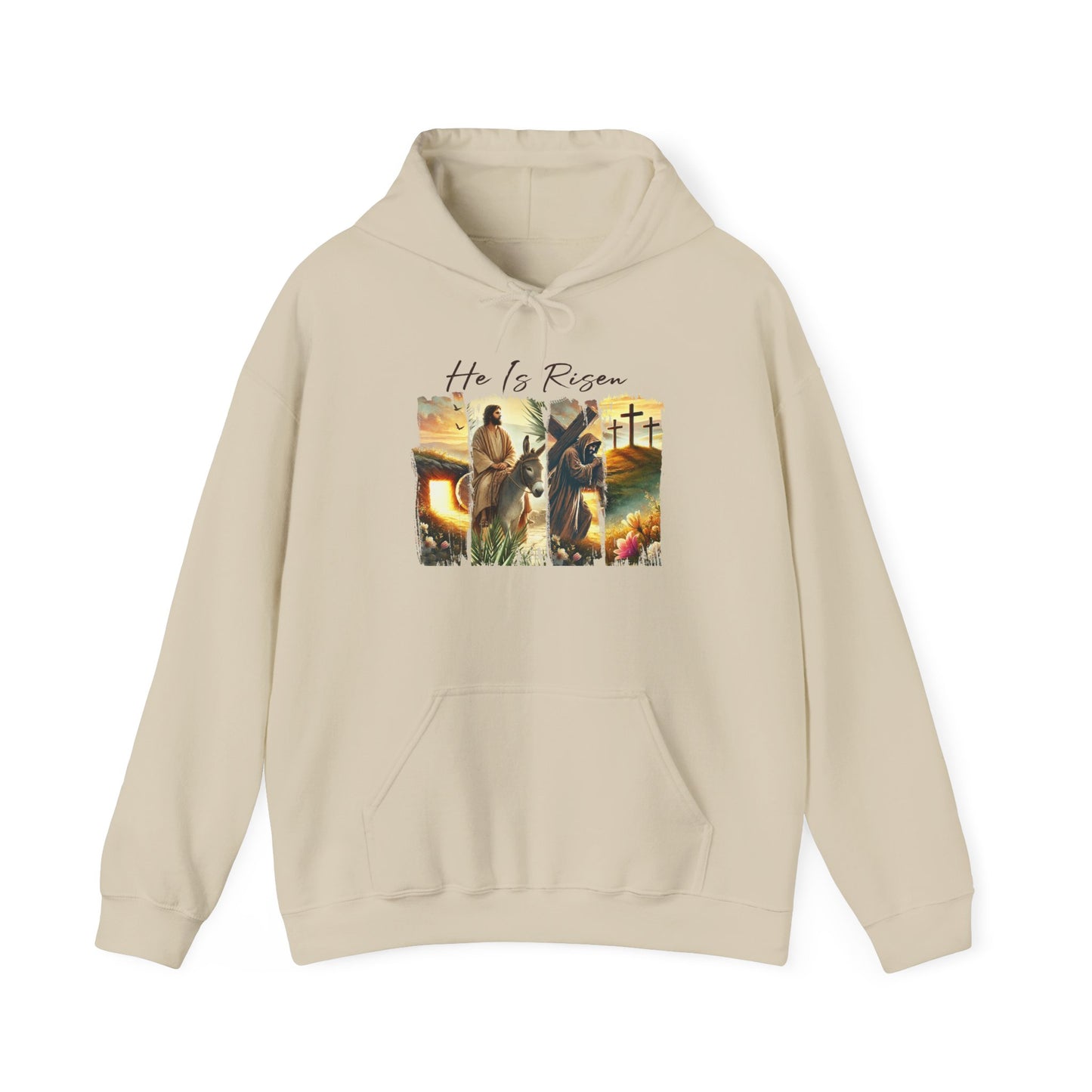 He Is Risen - Heavy Blend Hoodie