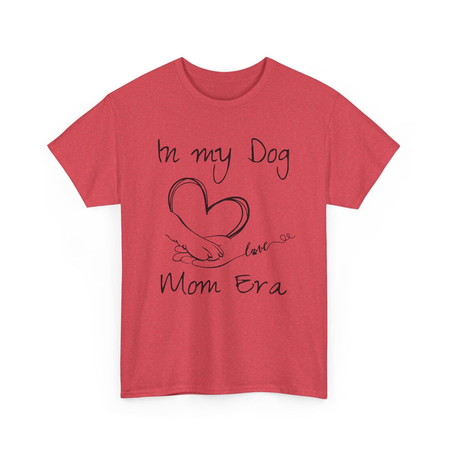 In My Dog Mom Era Unisex Heavy Cotton Tee