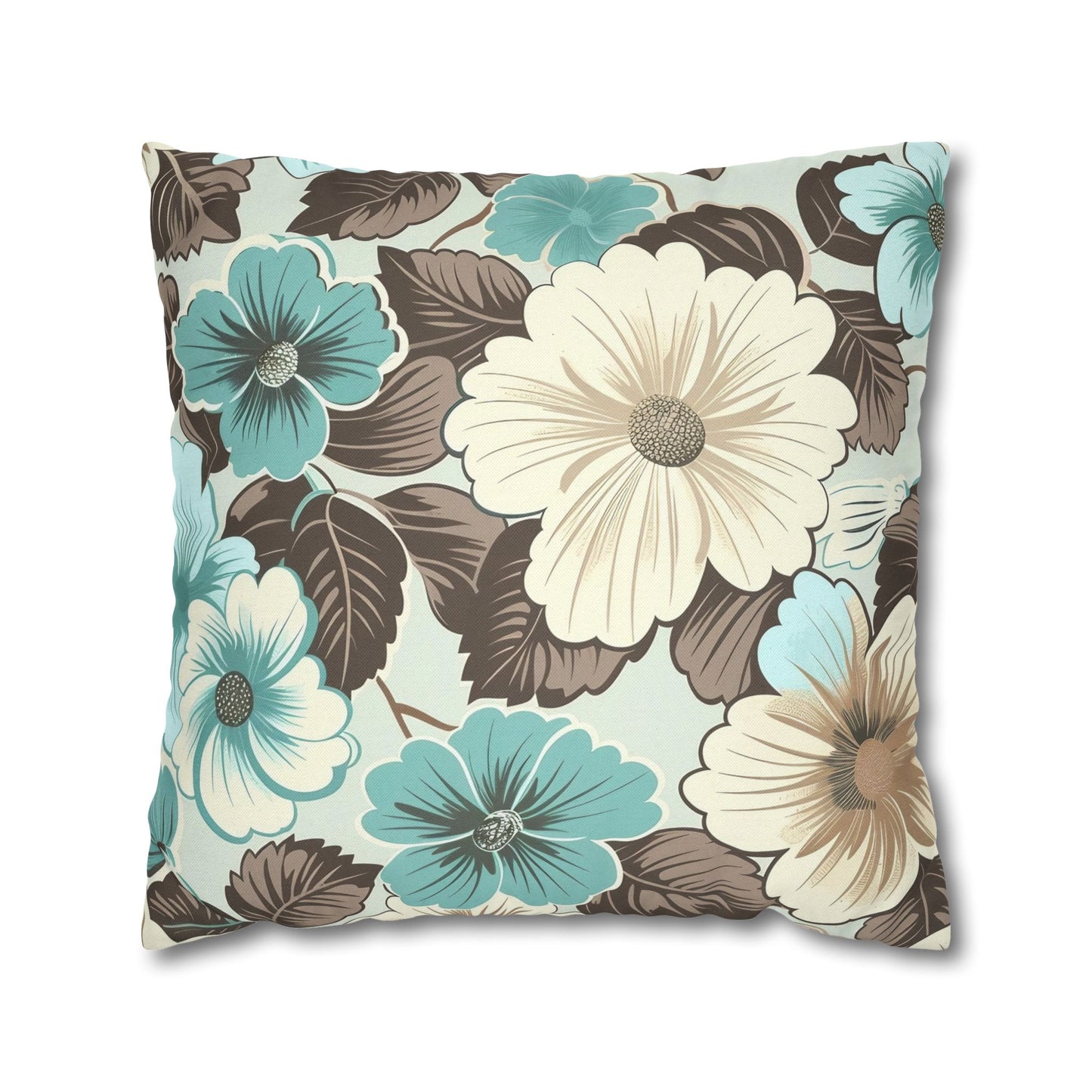 Floral Decorative Pillowcase