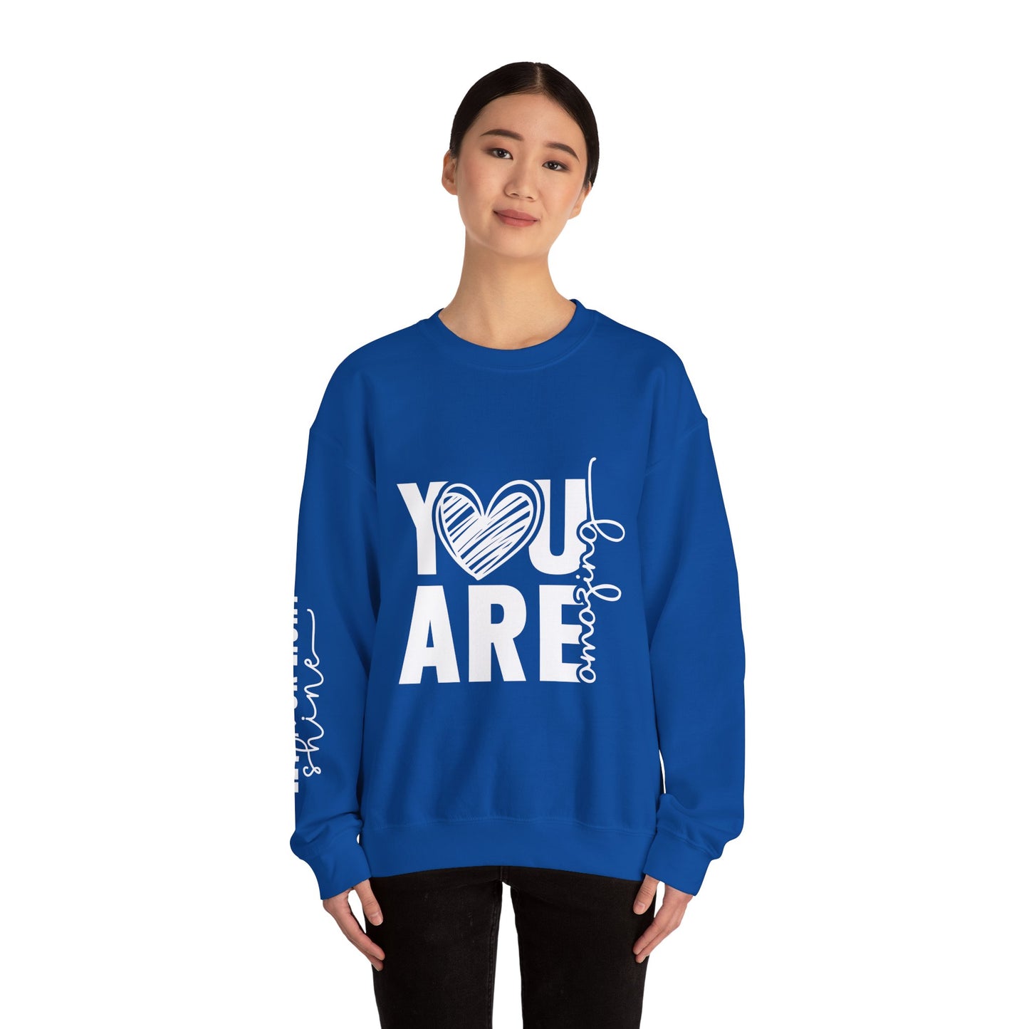 You Are Loved Unisex Crewneck Sweatshirt