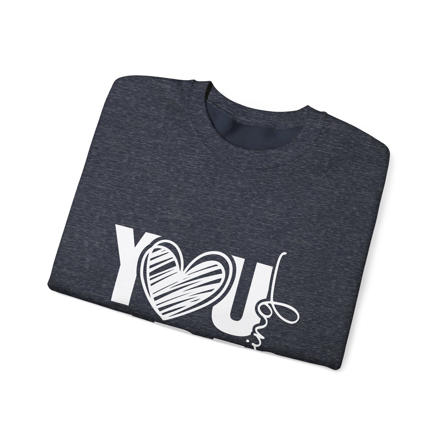 You Are Loved Unisex Crewneck Sweatshirt