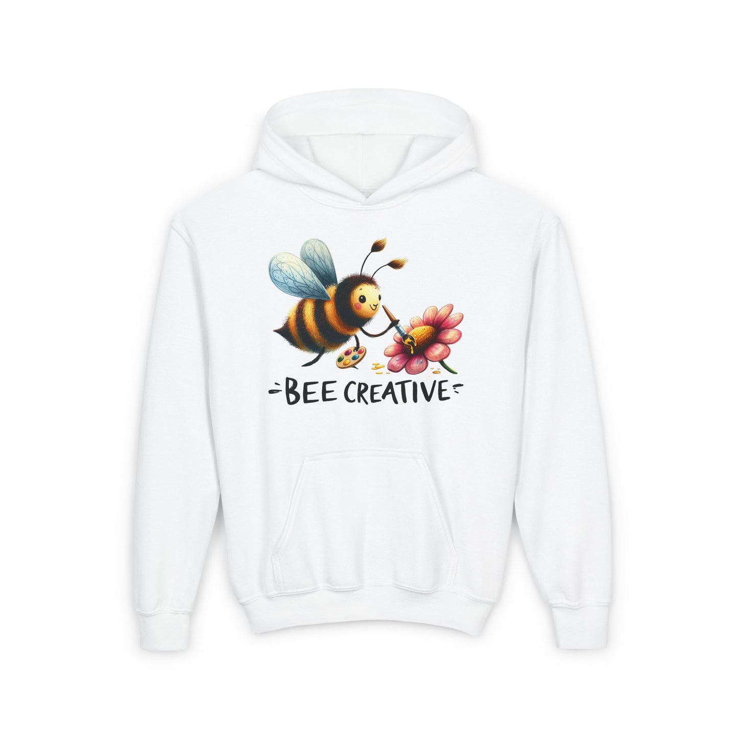 Bee Creative Youth Hooded Sweatshirt – For Kids