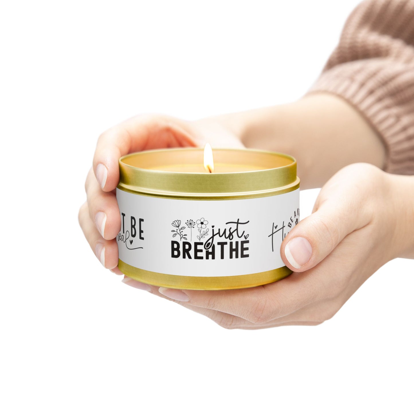 Just Breathe - Tin Candles