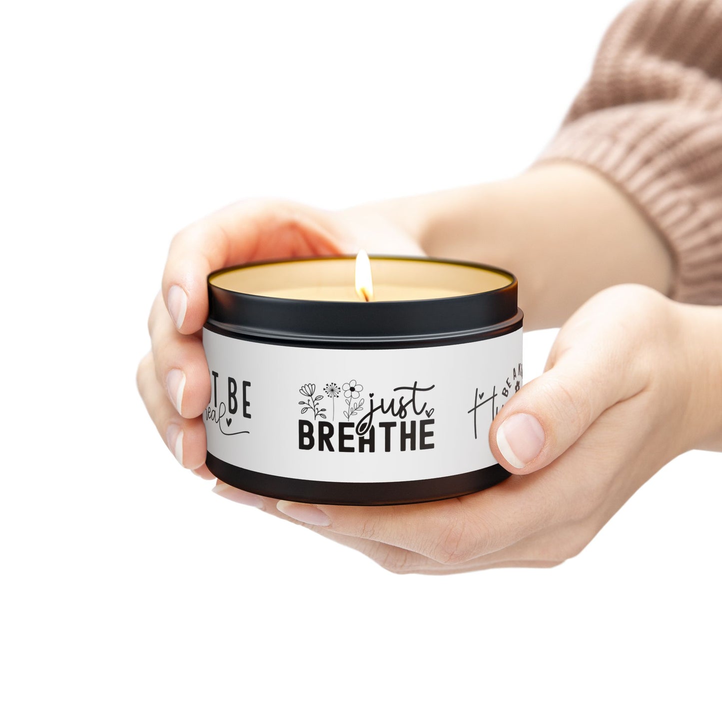 Just Breathe - Tin Candles