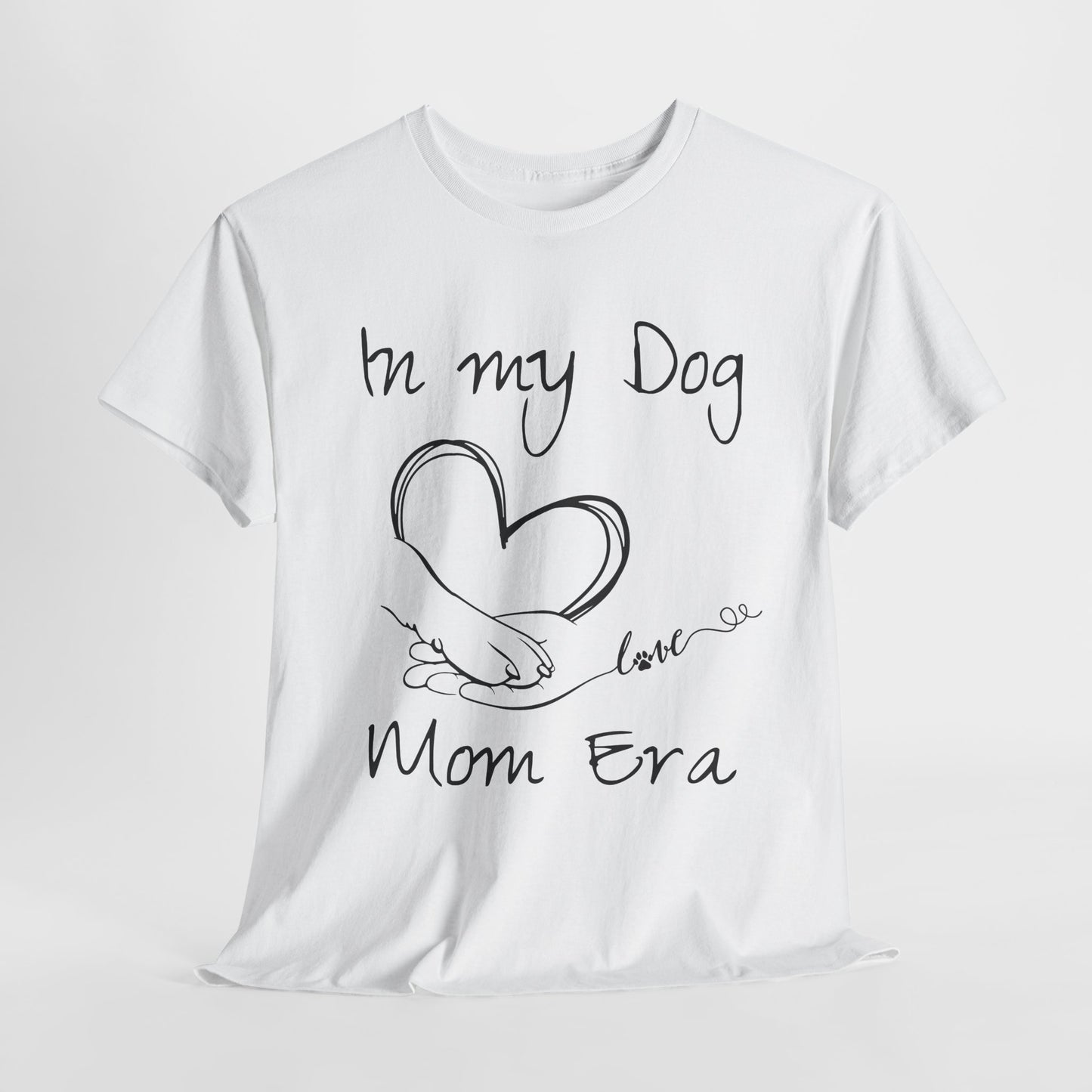 In My Dog Mom Era Unisex Heavy Cotton Tee