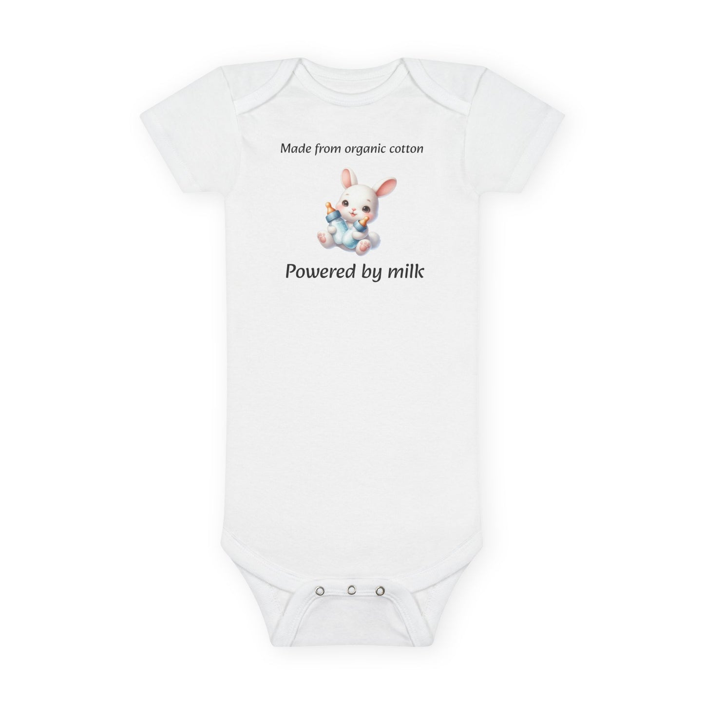 Powered by Milk Organic Baby Bodysuit