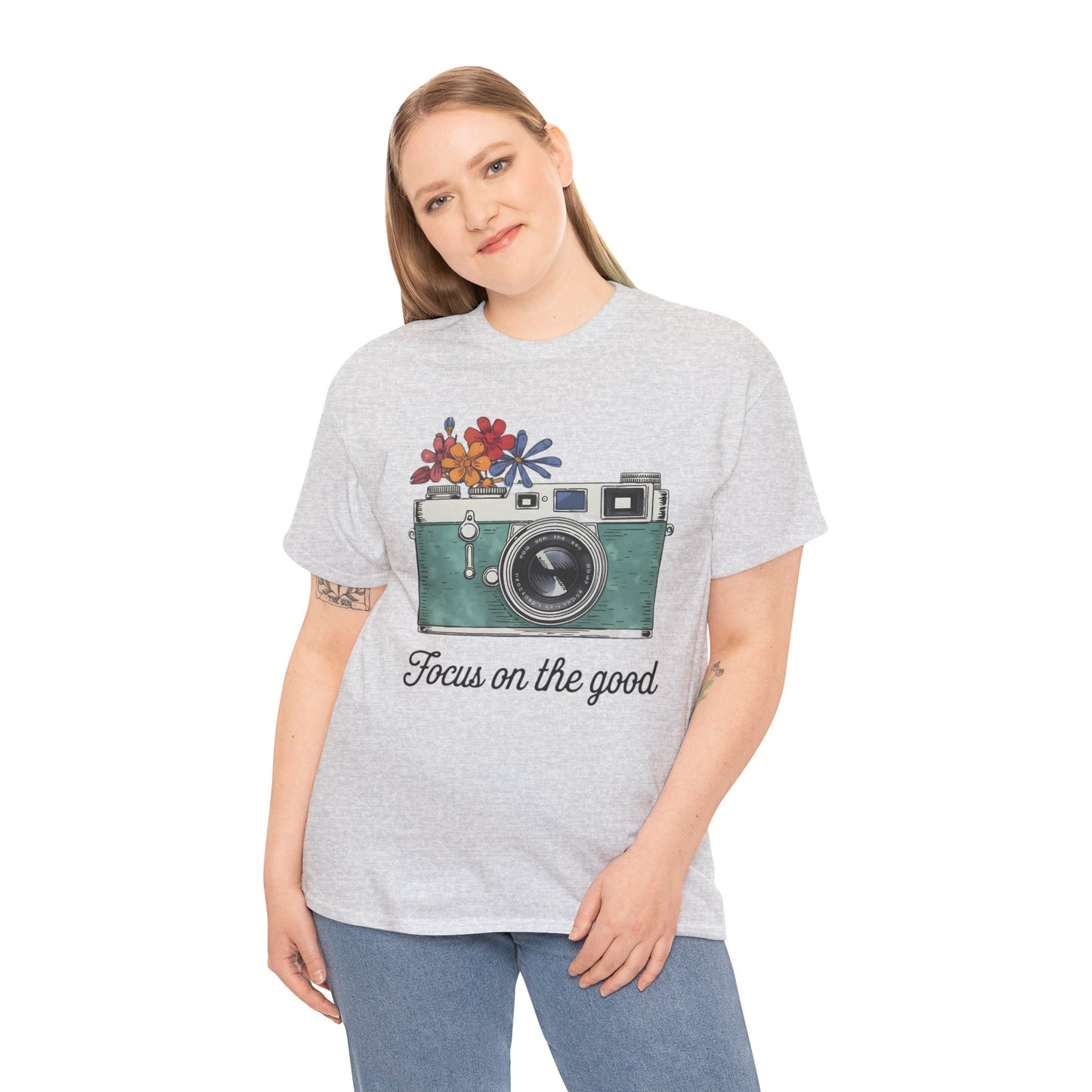 Focus on the Good Unisex Heavy Cotton Tee