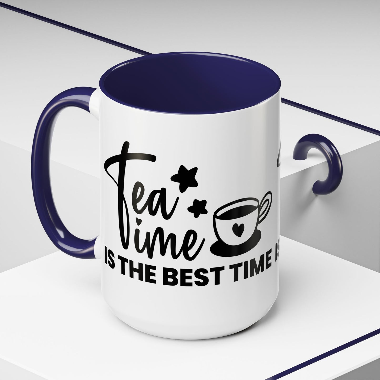 Tea Time Accent Coffee Mug