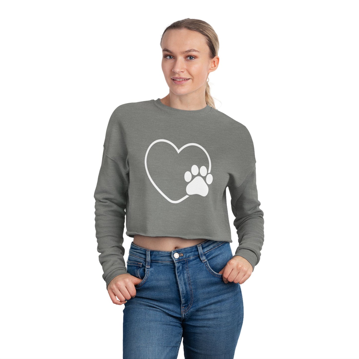 Pet Lover's Cropped Sweatshirt