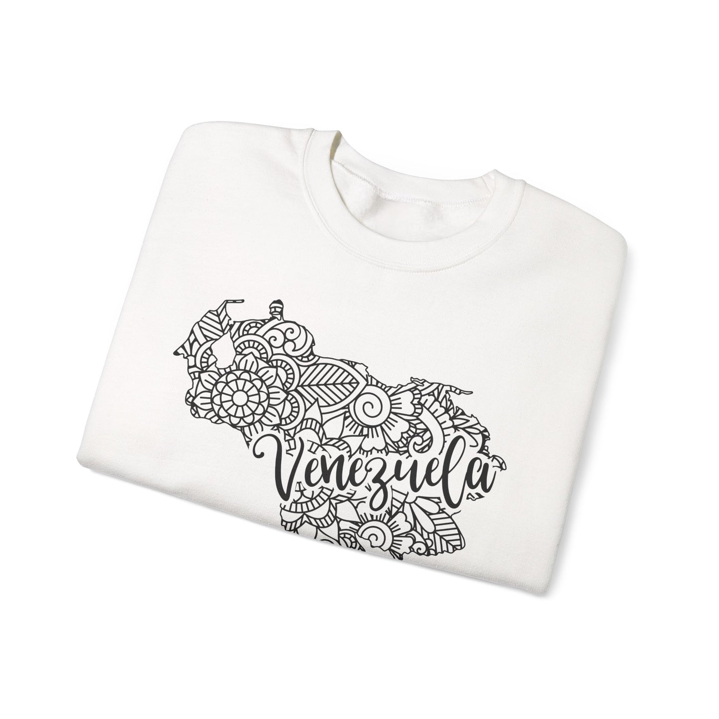 Venezuela Map Crewneck Sweatshirt