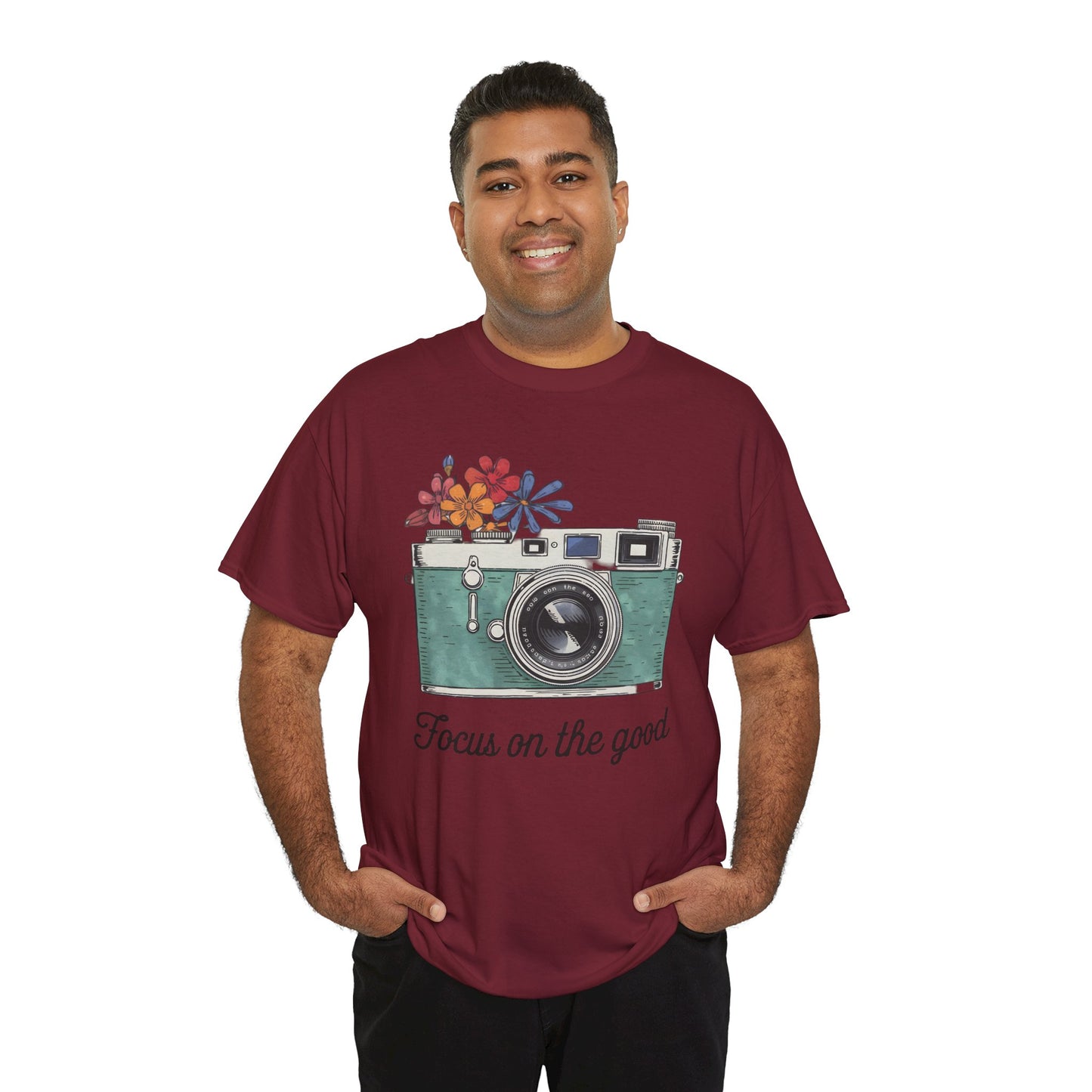 Focus on the Good Unisex Heavy Cotton Tee