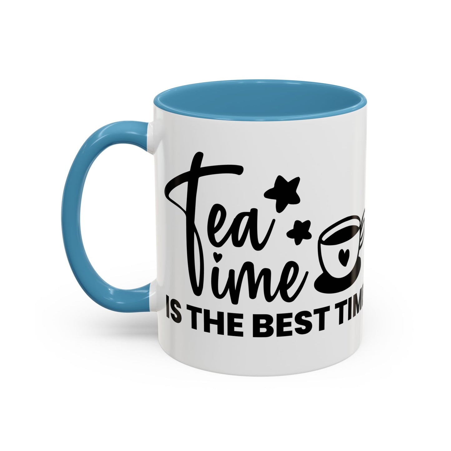 Tea Time Accent Coffee Mug