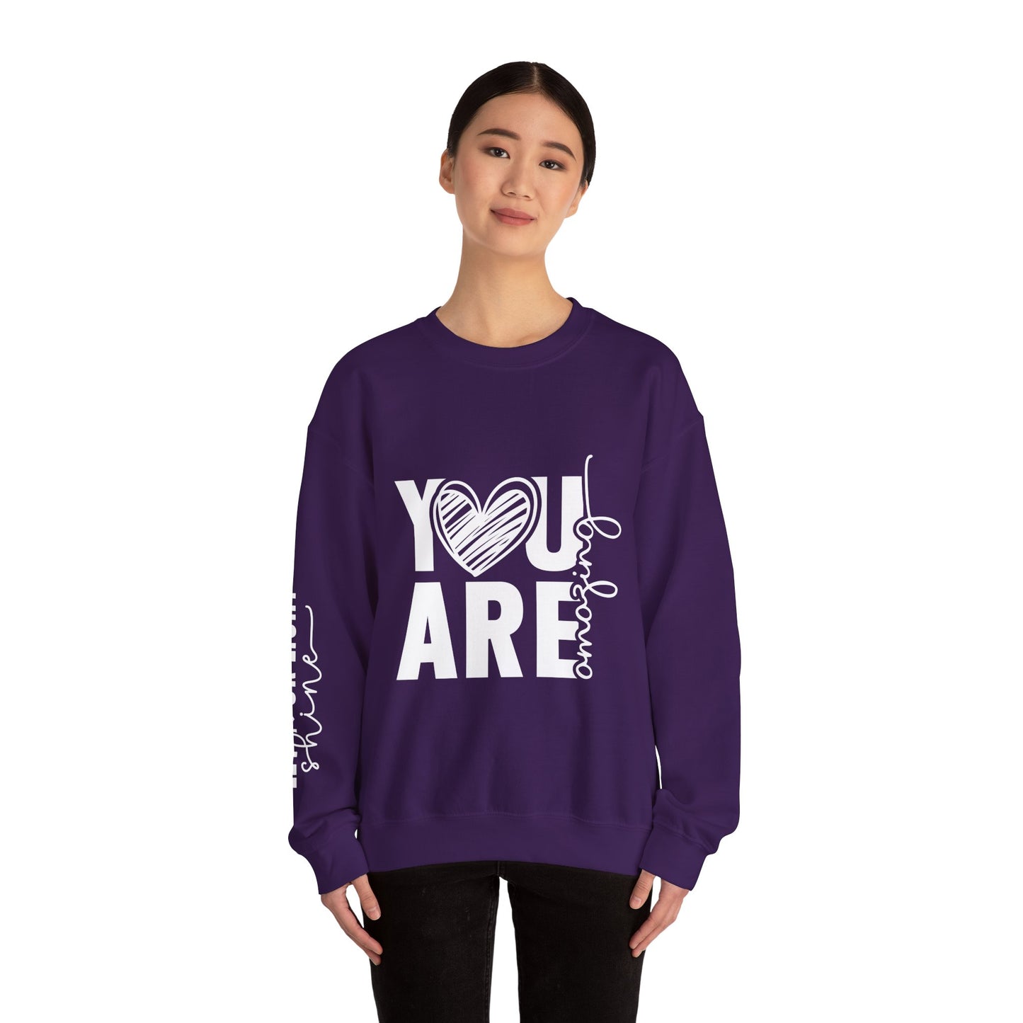You Are Loved Unisex Crewneck Sweatshirt