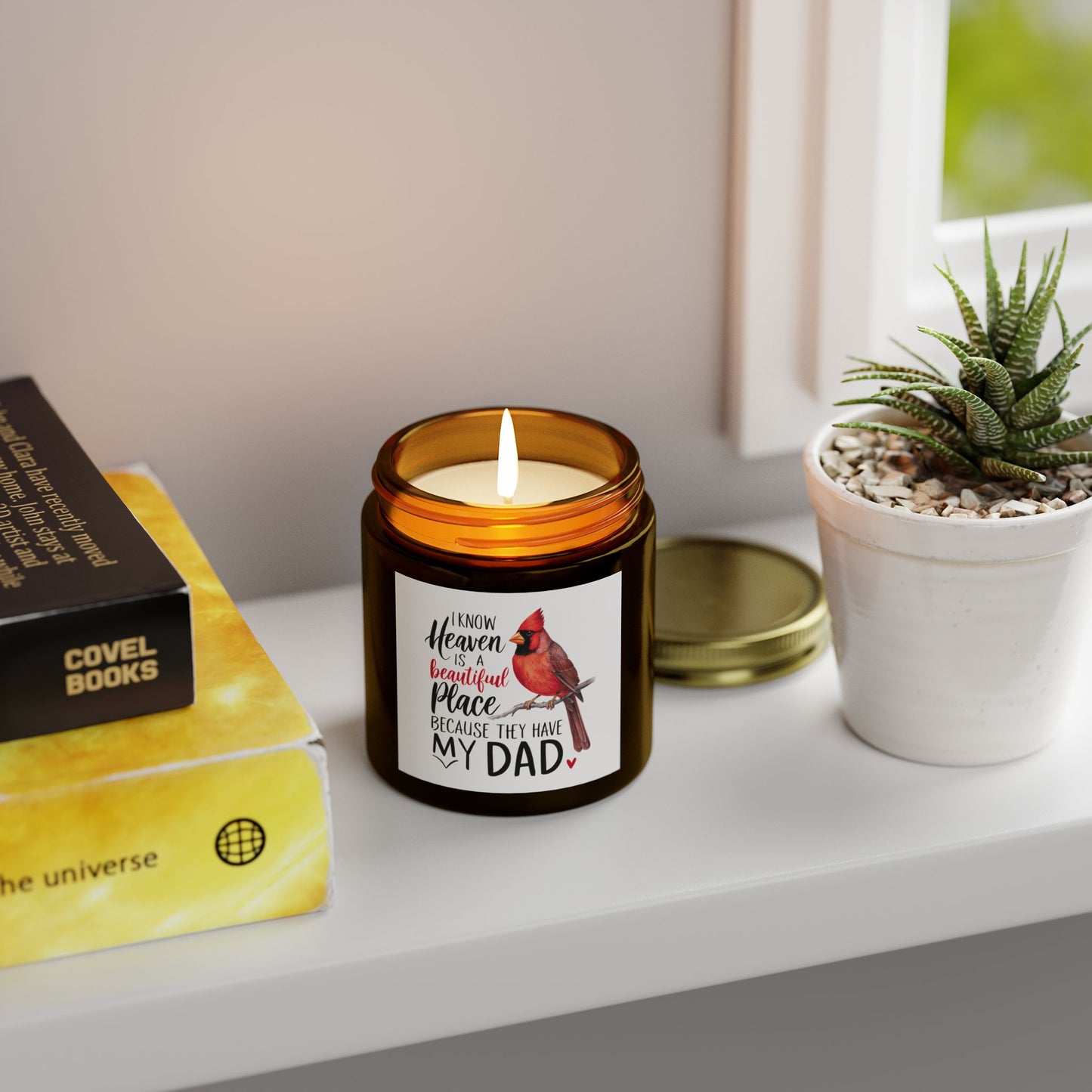 In Loving Memory of Dad-Scented Candle