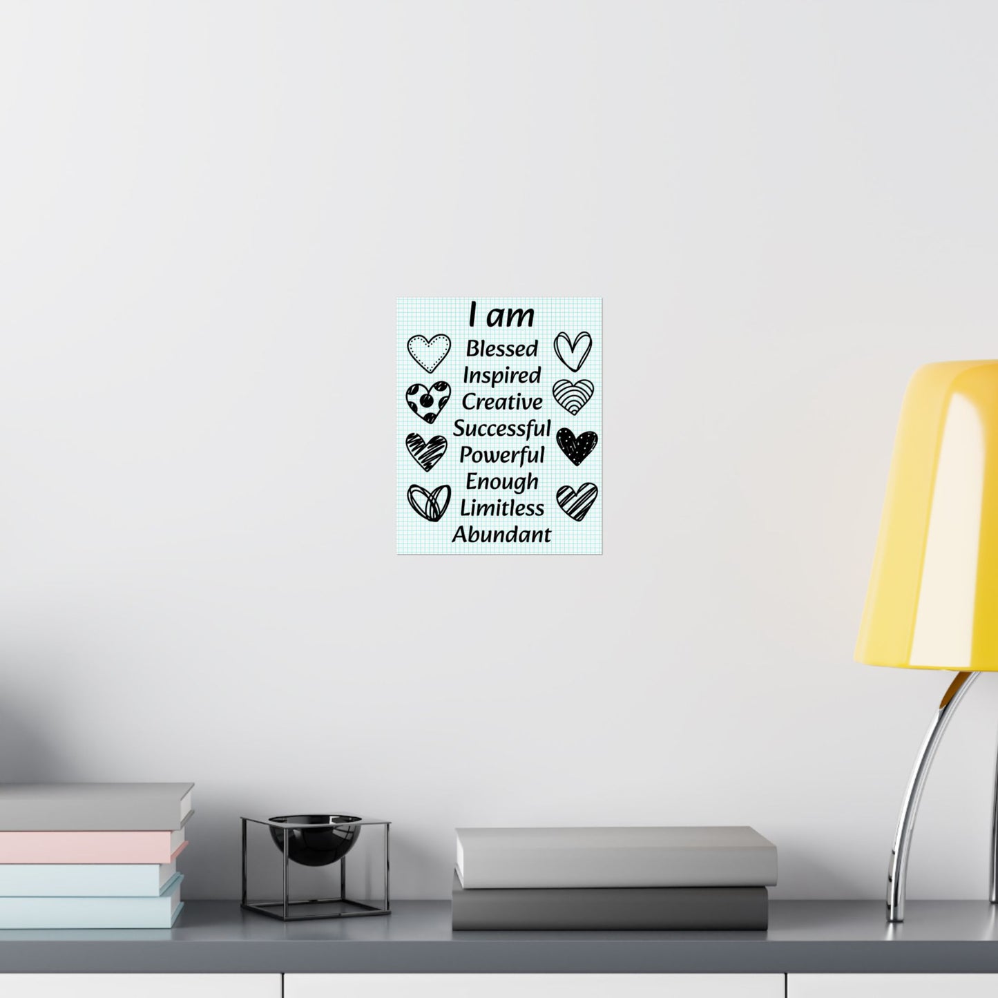 Inspirational Matte Vertical Poster
