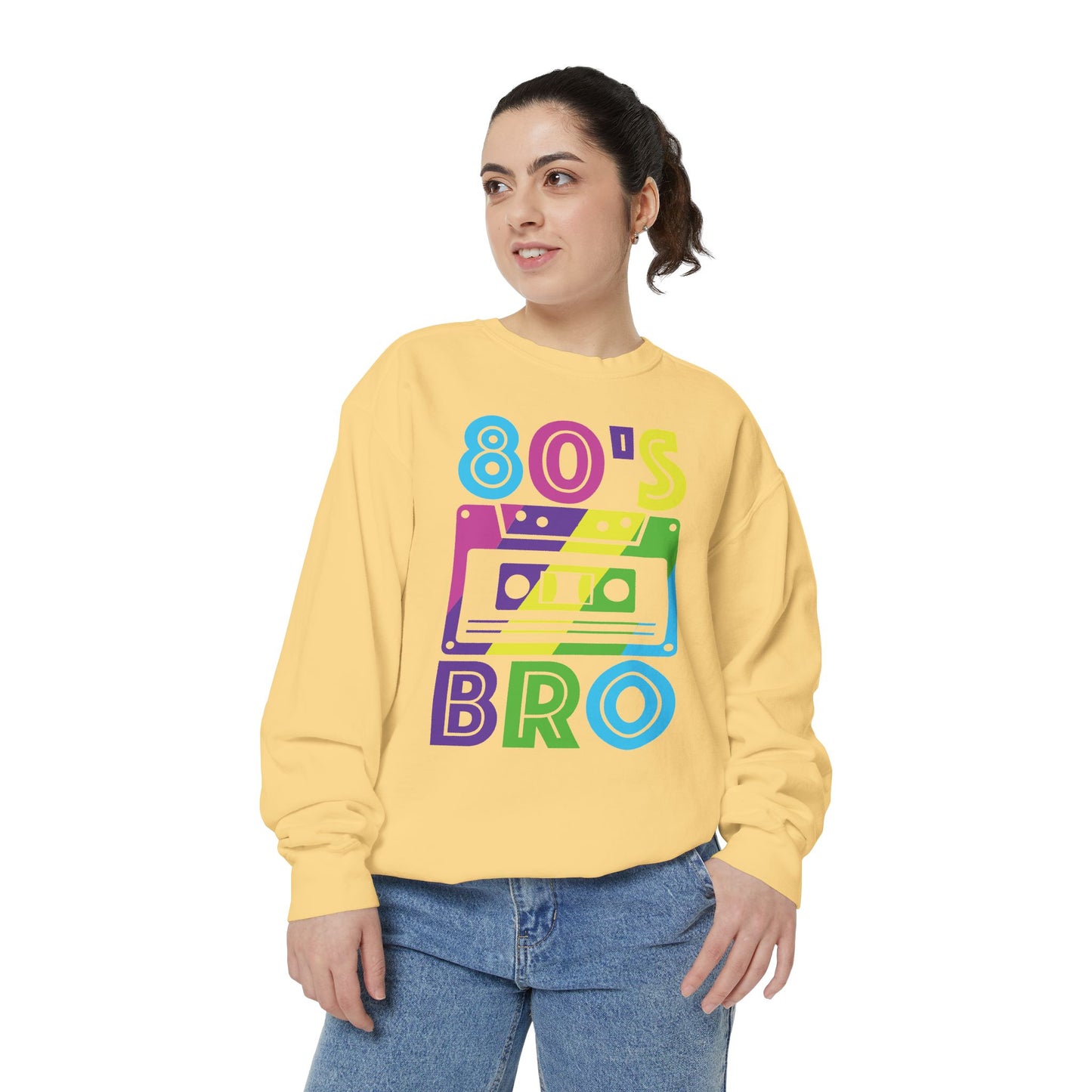 Retro 80's Bro Sweatshirt