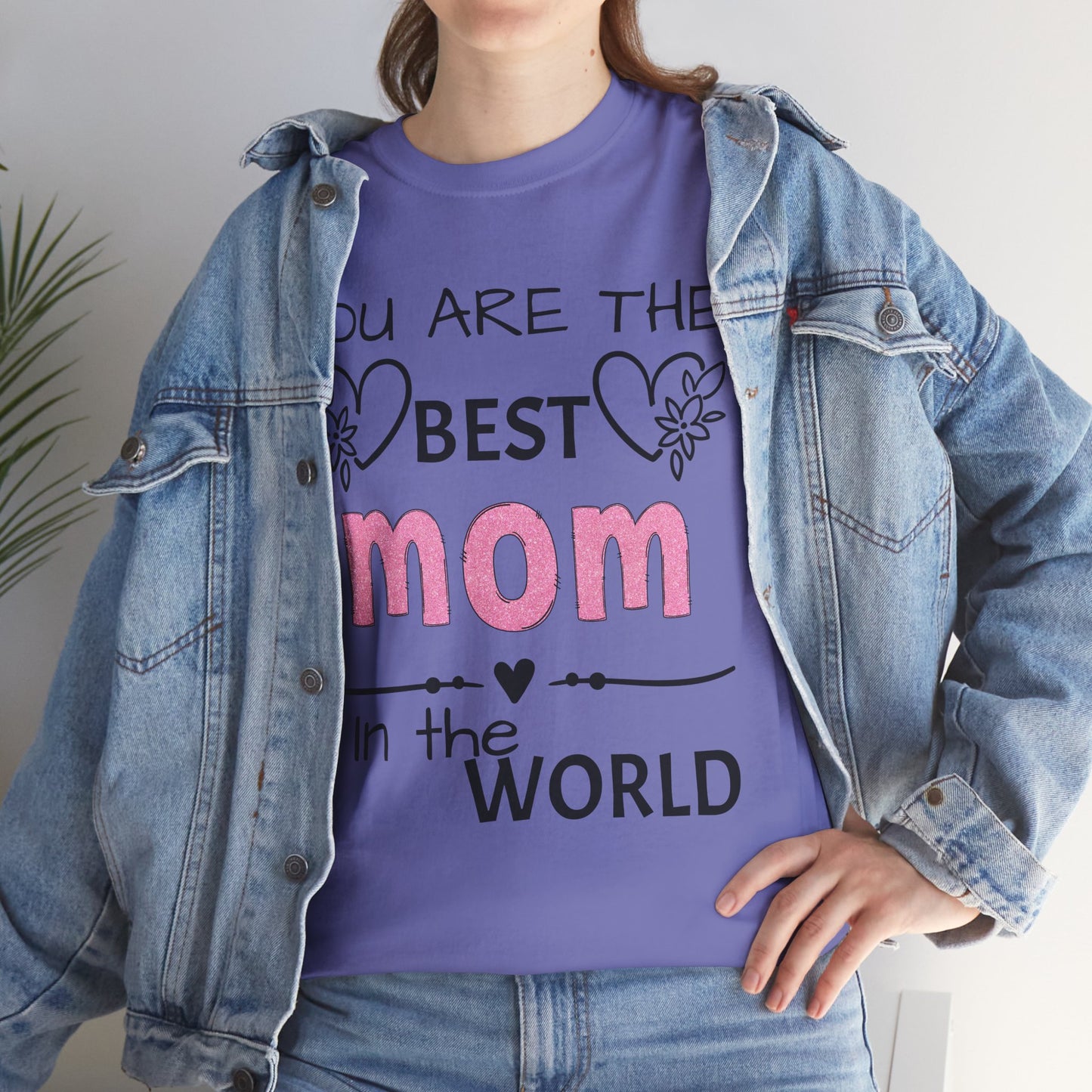 Best Mom Unisex Heavy Cotton Tee