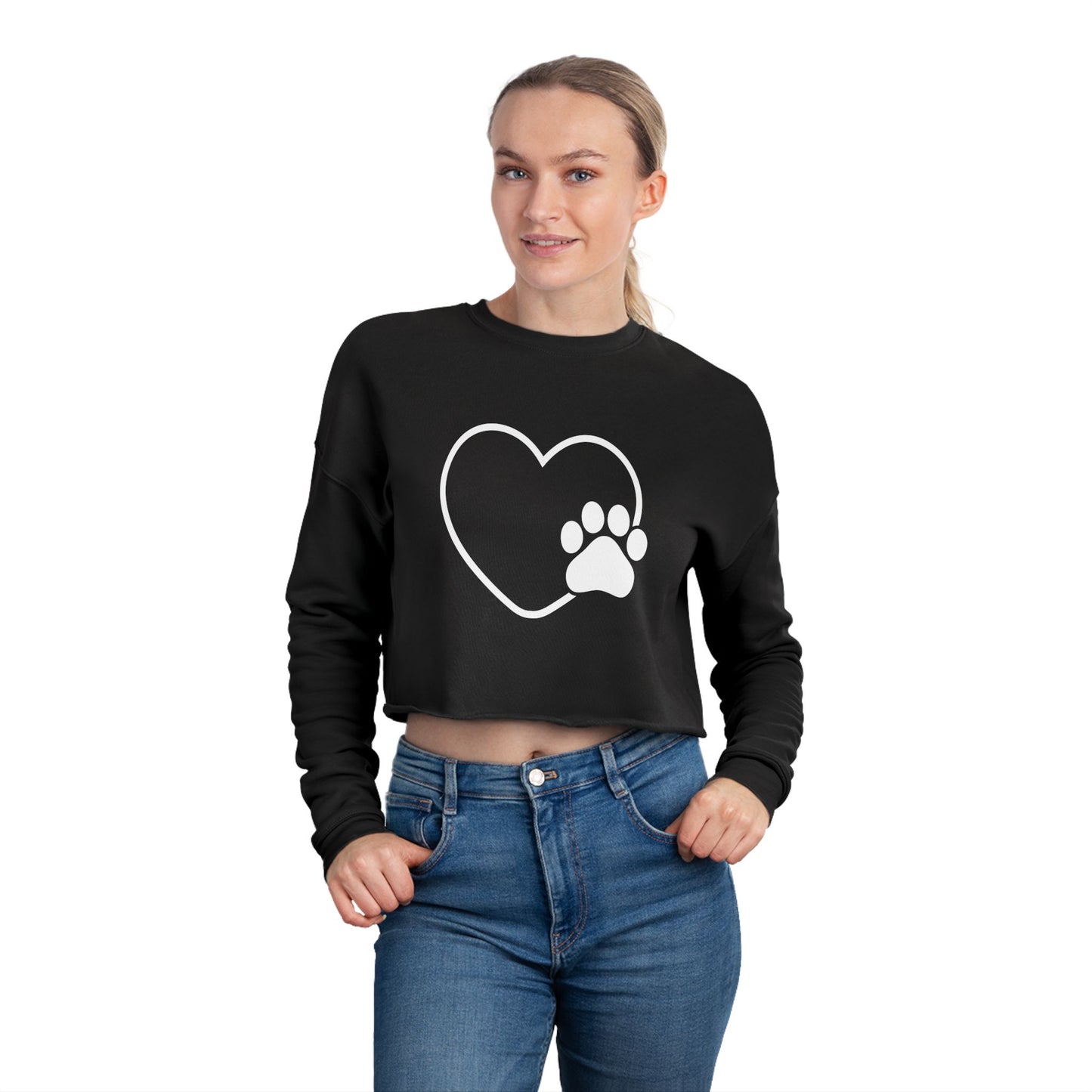 Pet Lover's Cropped Sweatshirt
