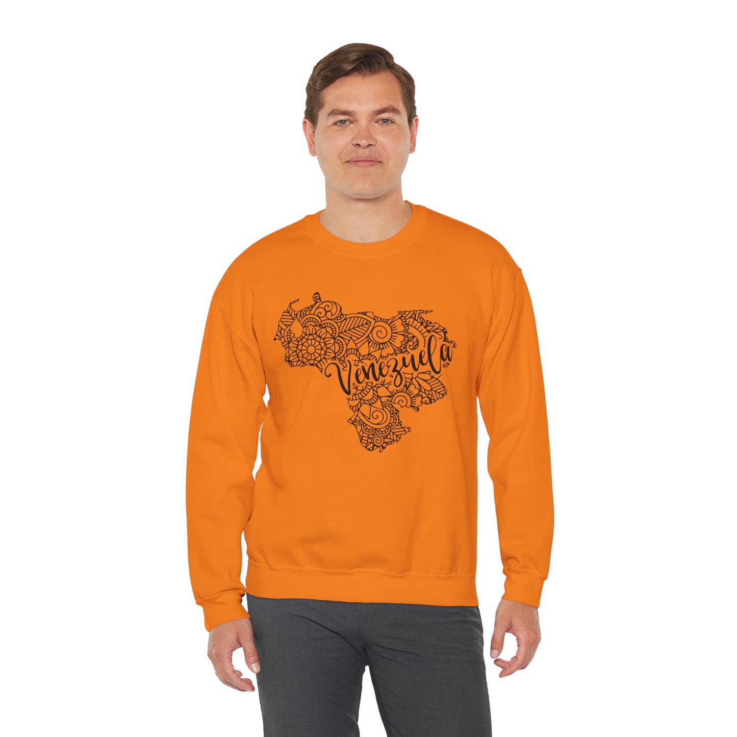 Venezuela Map Crewneck Sweatshirt
