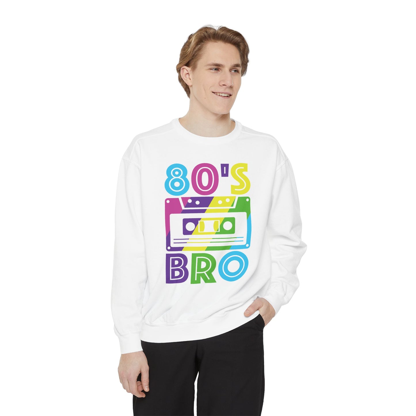 Retro 80's Bro Sweatshirt