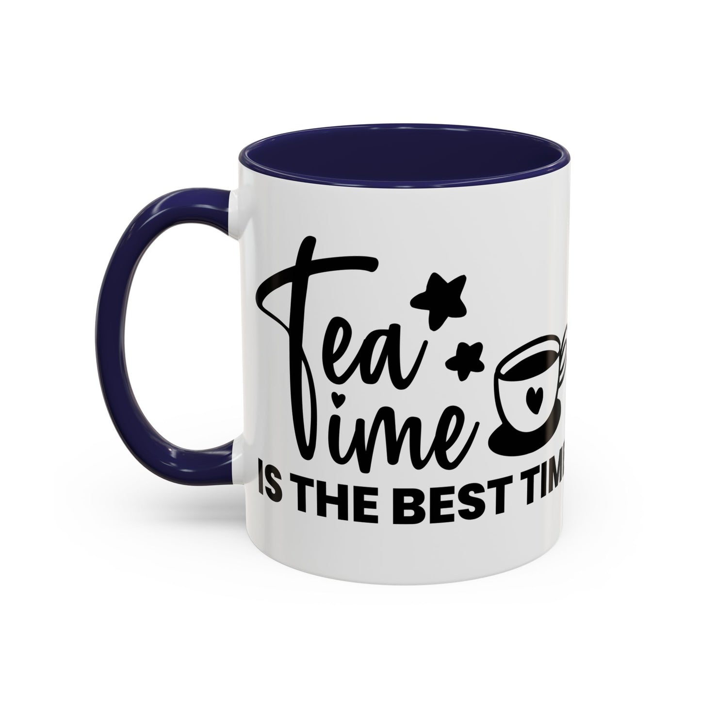 Tea Time Accent Coffee Mug