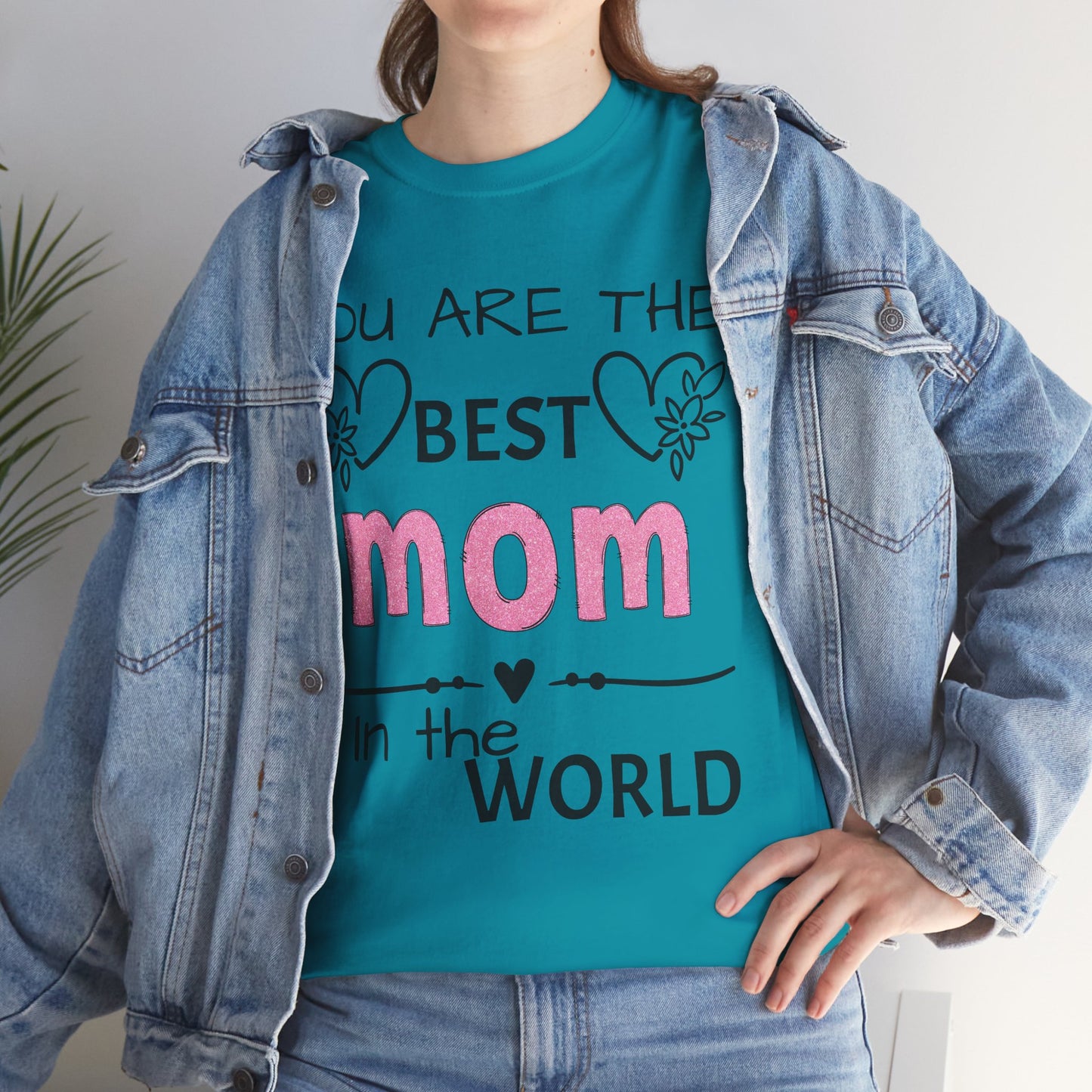 Best Mom Unisex Heavy Cotton Tee