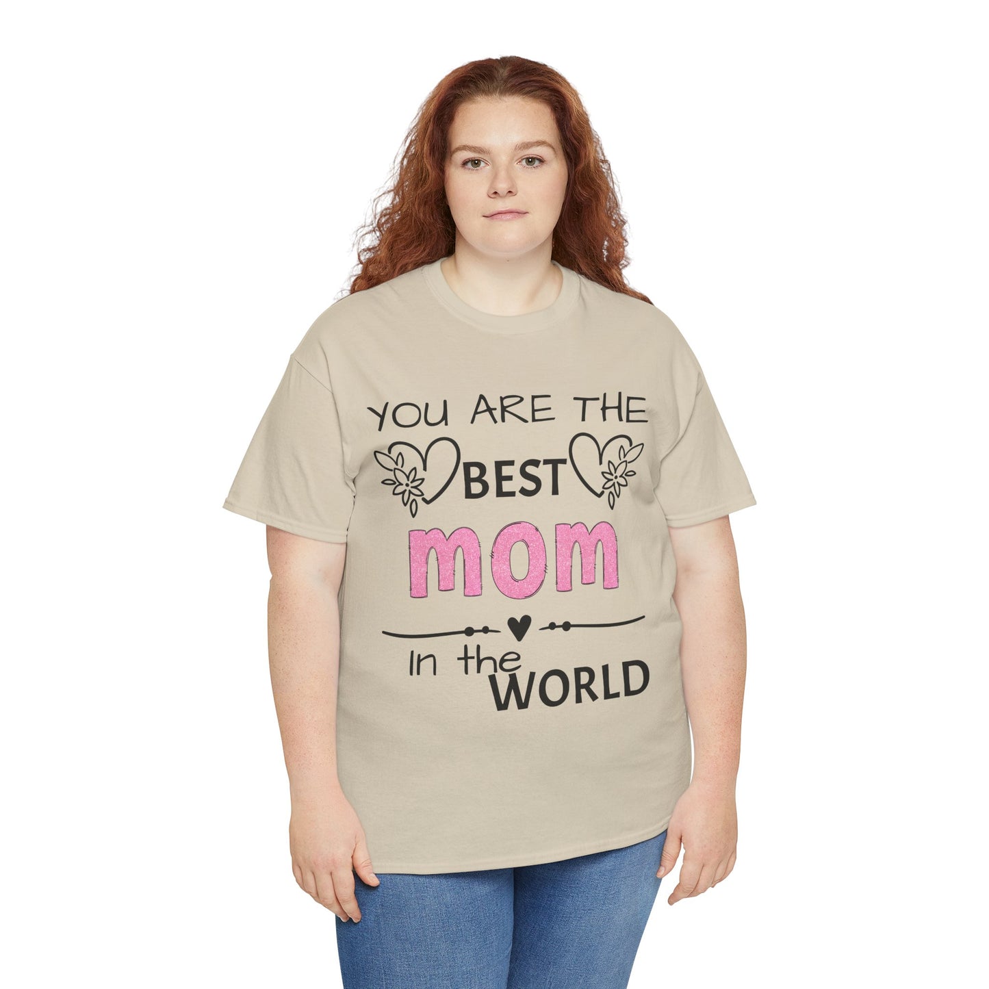 Best Mom Unisex Heavy Cotton Tee