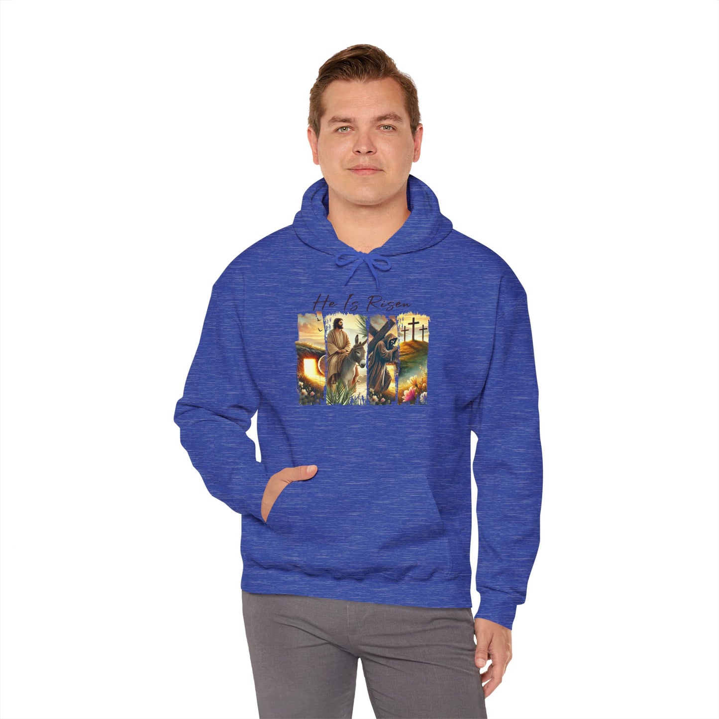 He Is Risen - Heavy Blend Hoodie