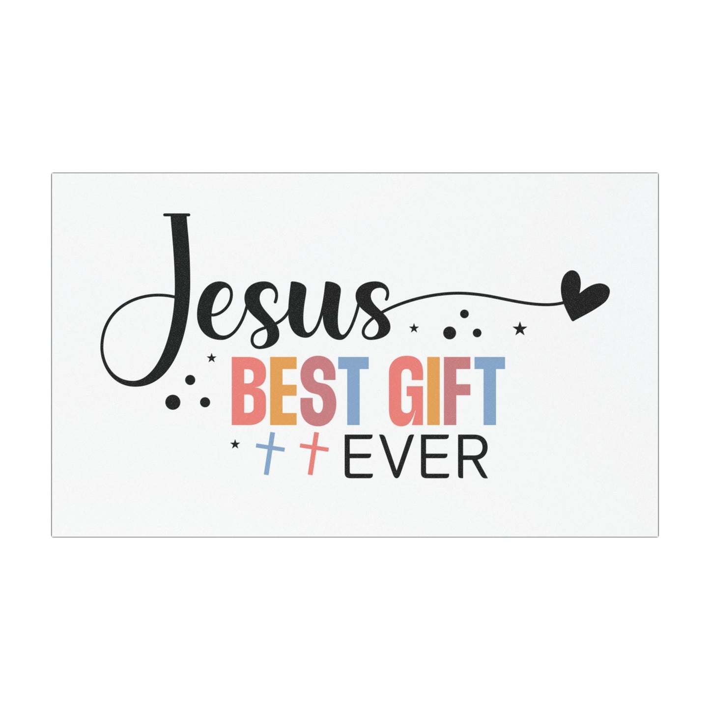 Jesus Best Gift Ever Car Magnet