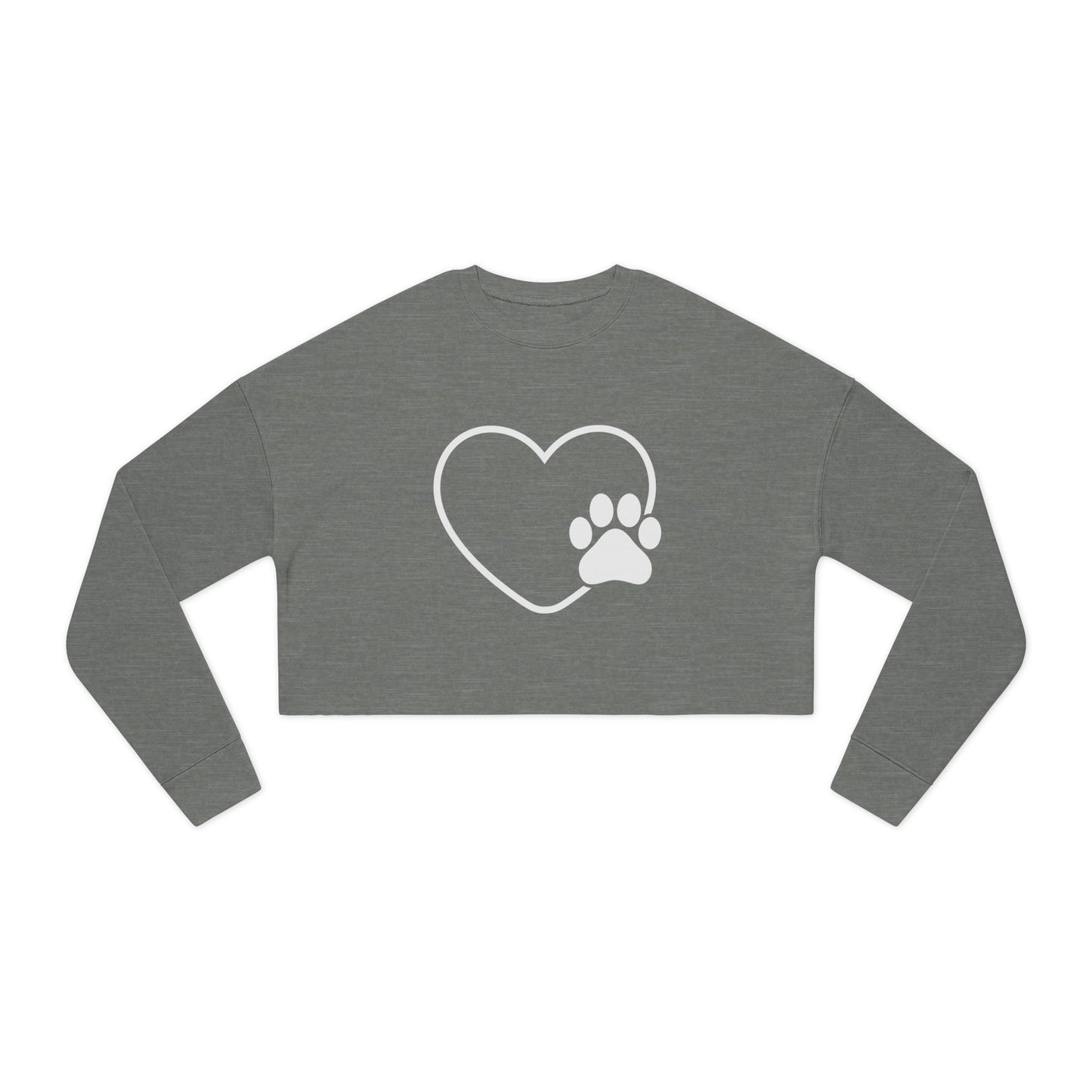Pet Lover's Cropped Sweatshirt