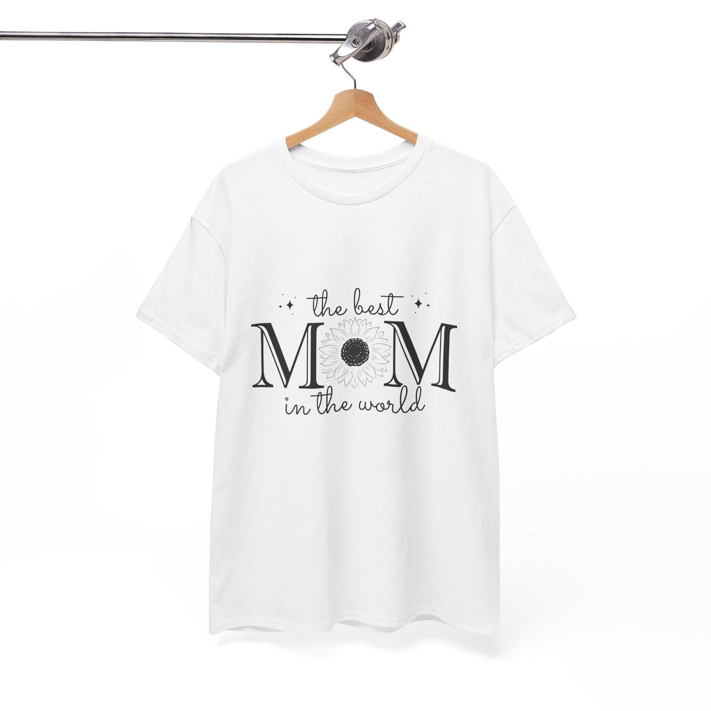 The Best Mom Unisex Heavy Cotton Tee