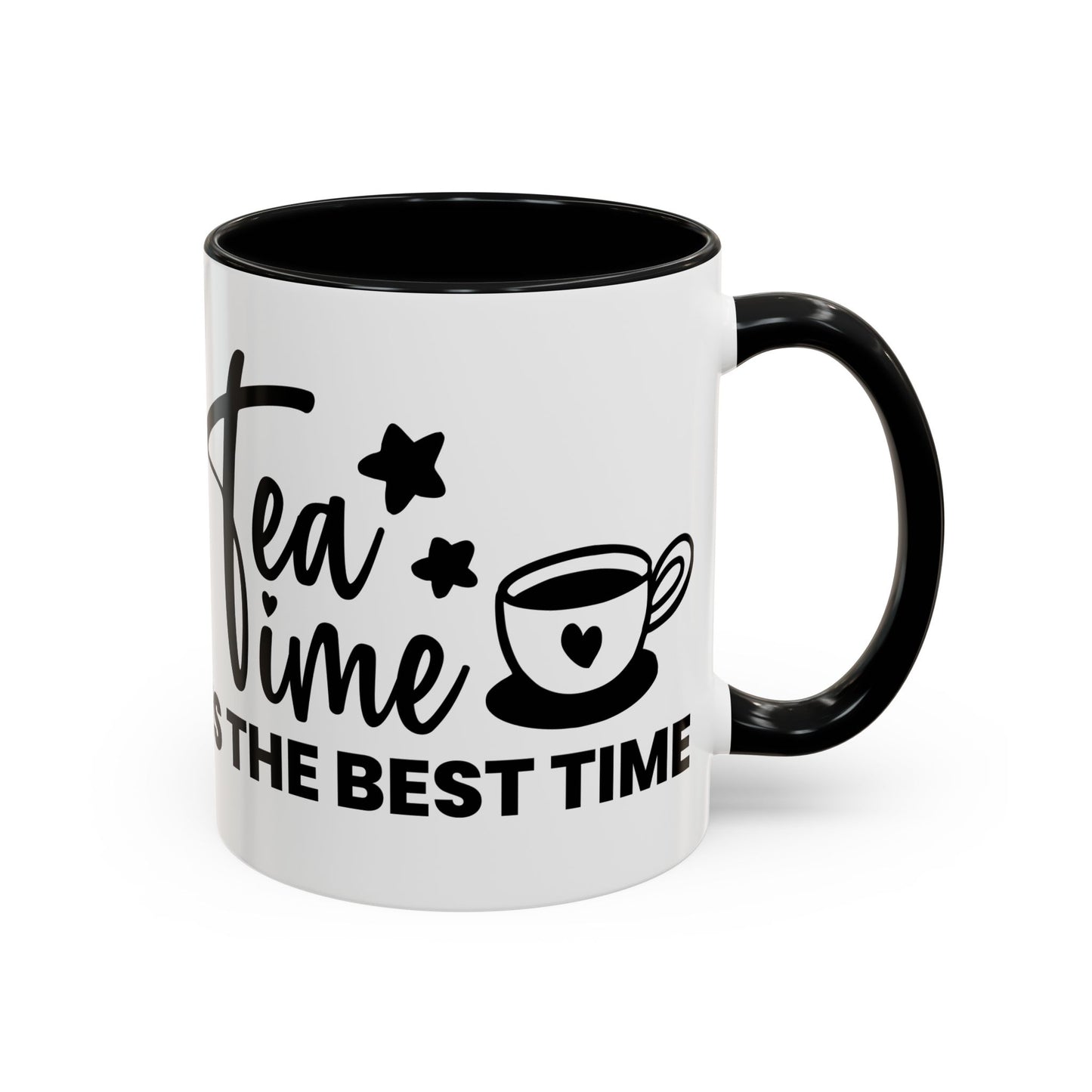 Tea Time Accent Coffee Mug