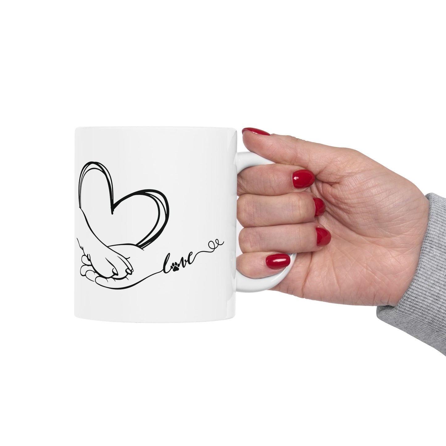 Cute Pet Lover's Ceramic Mug - 11oz & 15oz