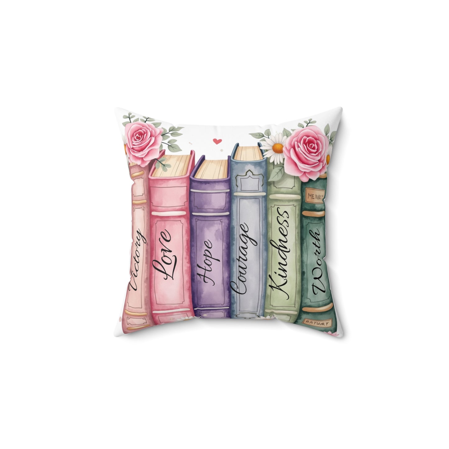 Book-Lover's Decorative Pillow