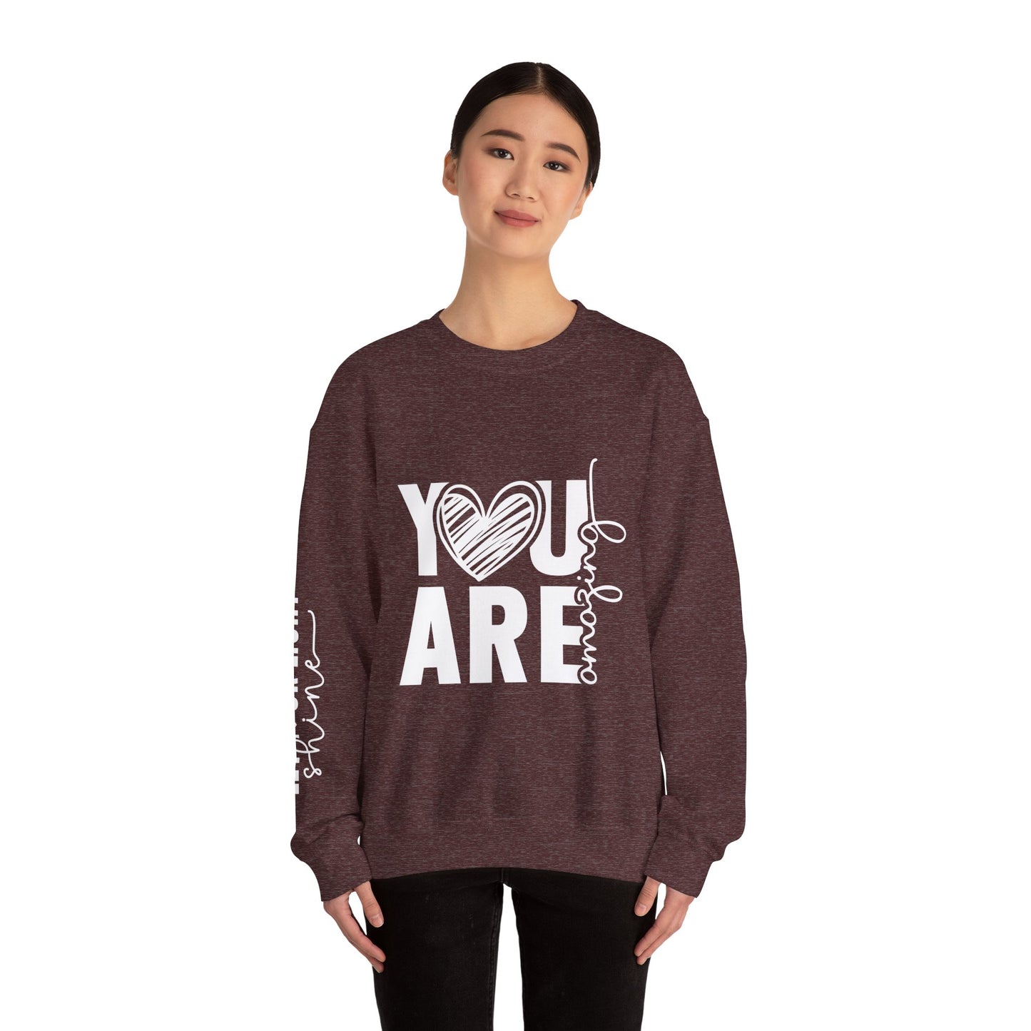 You Are Loved Unisex Crewneck Sweatshirt