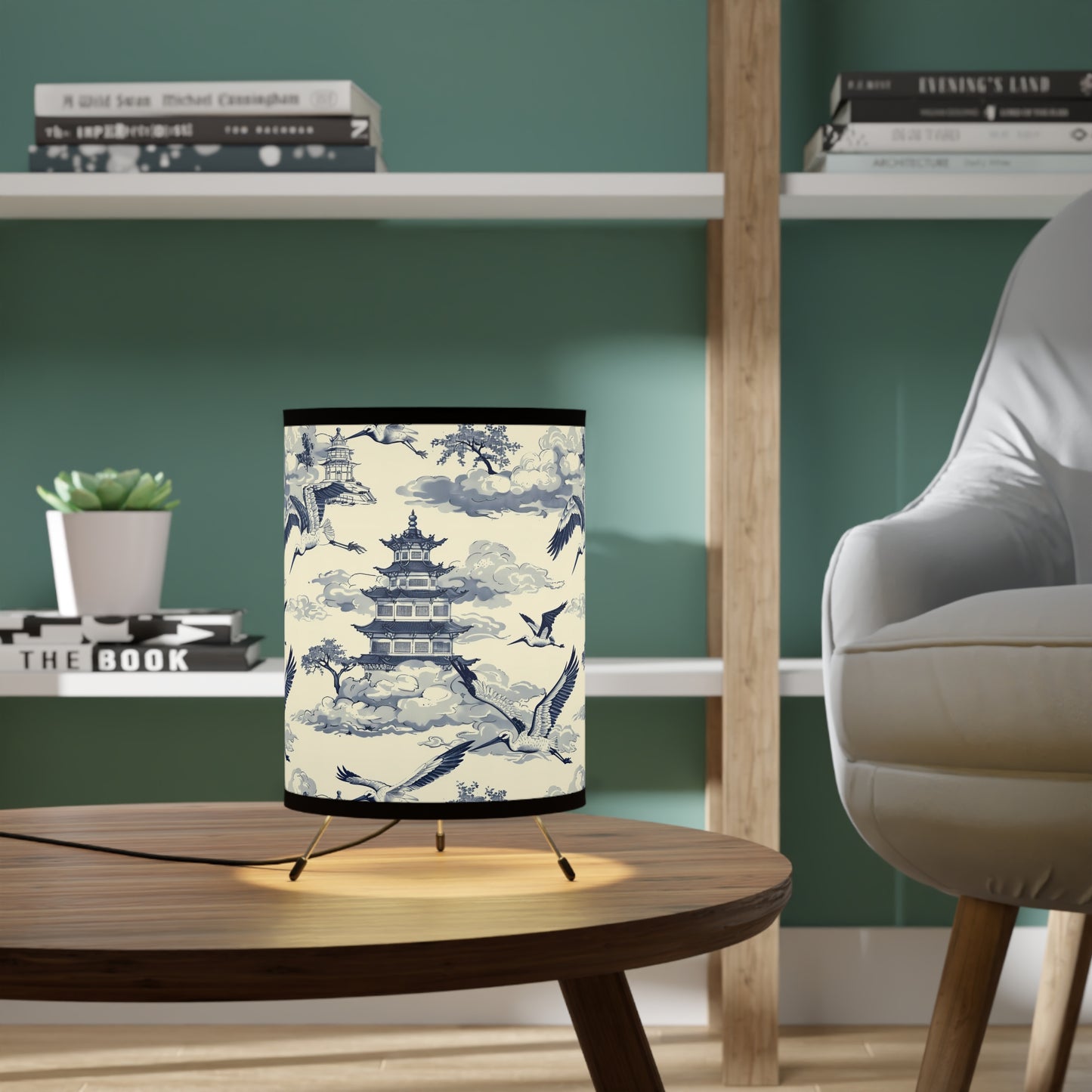 Elegant Harmony Tripod Lamp