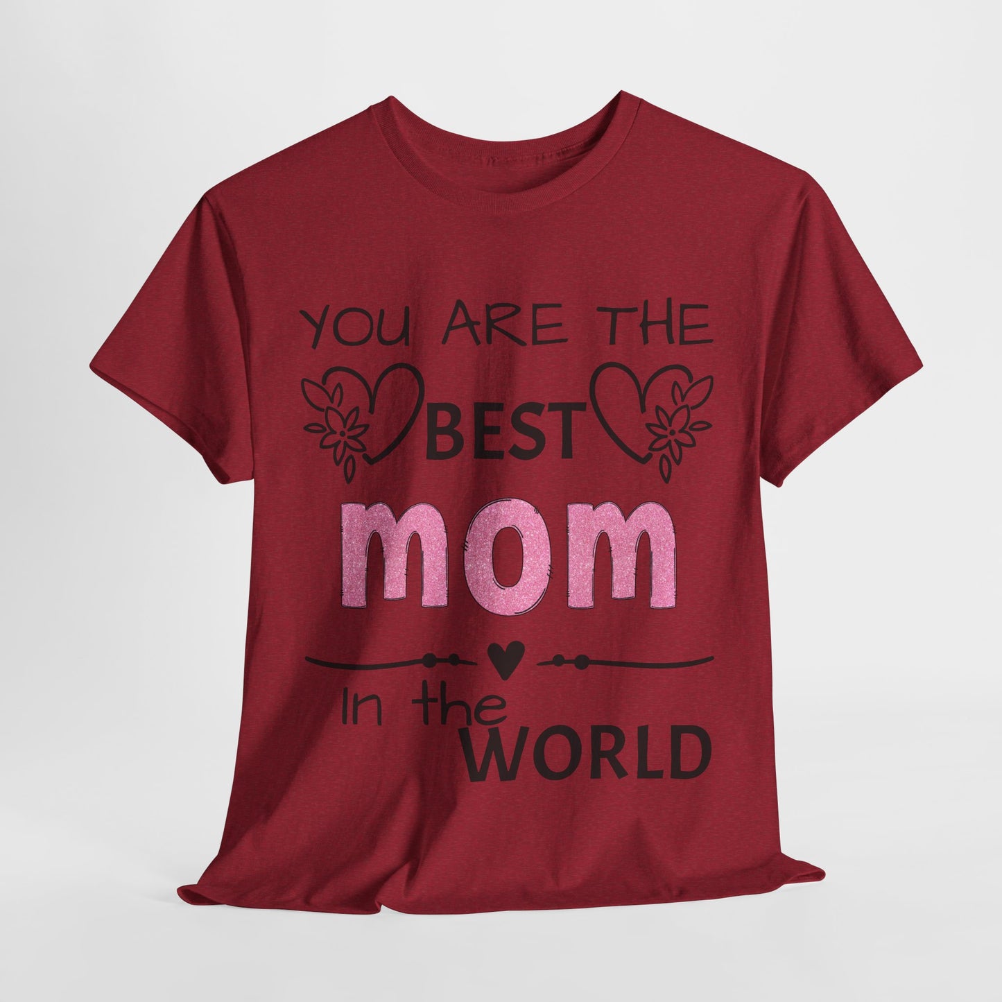 Best Mom Unisex Heavy Cotton Tee