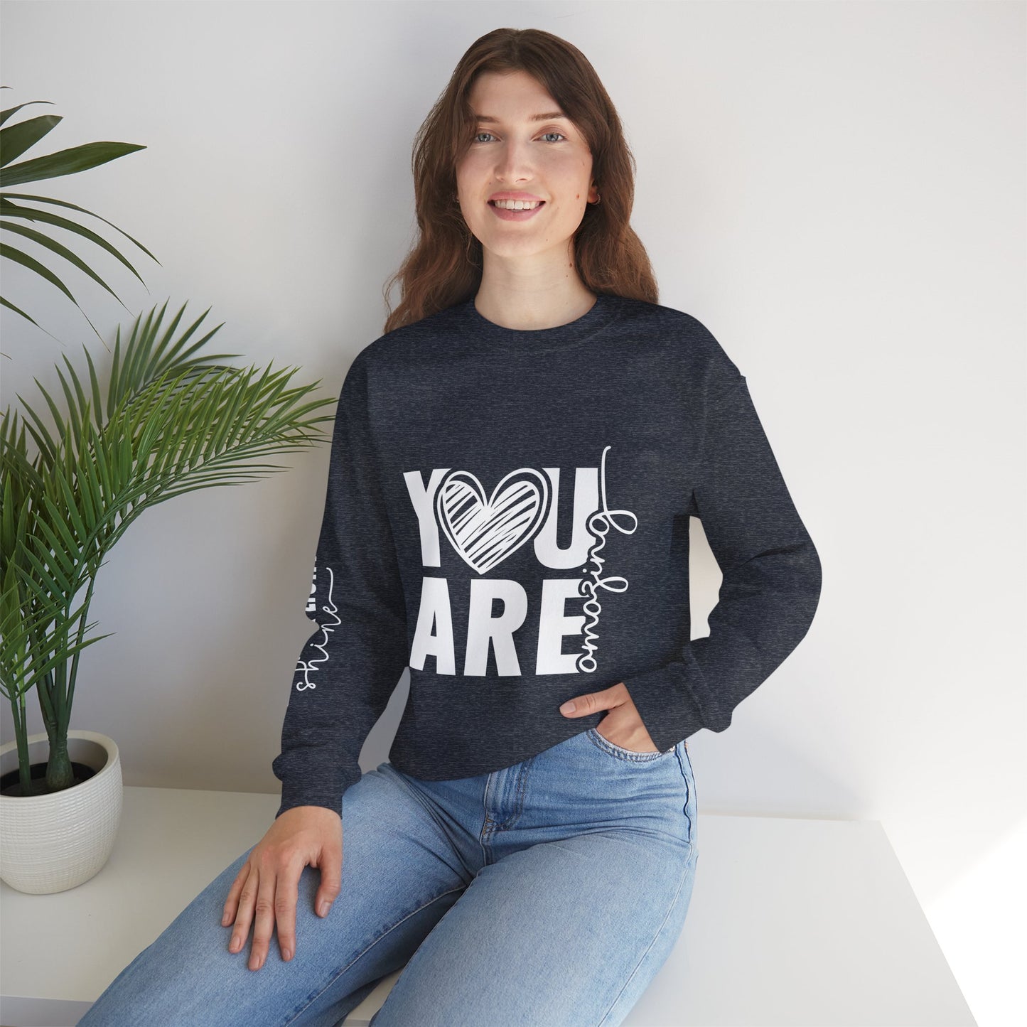 You Are Loved Unisex Crewneck Sweatshirt