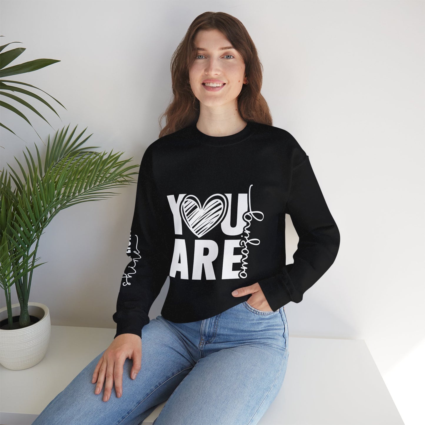 You Are Loved Unisex Crewneck Sweatshirt