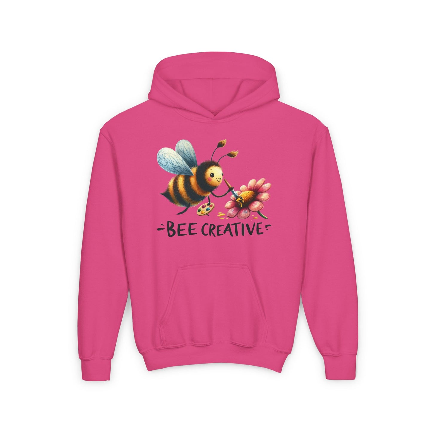 Bee Creative Youth Hooded Sweatshirt – For Kids