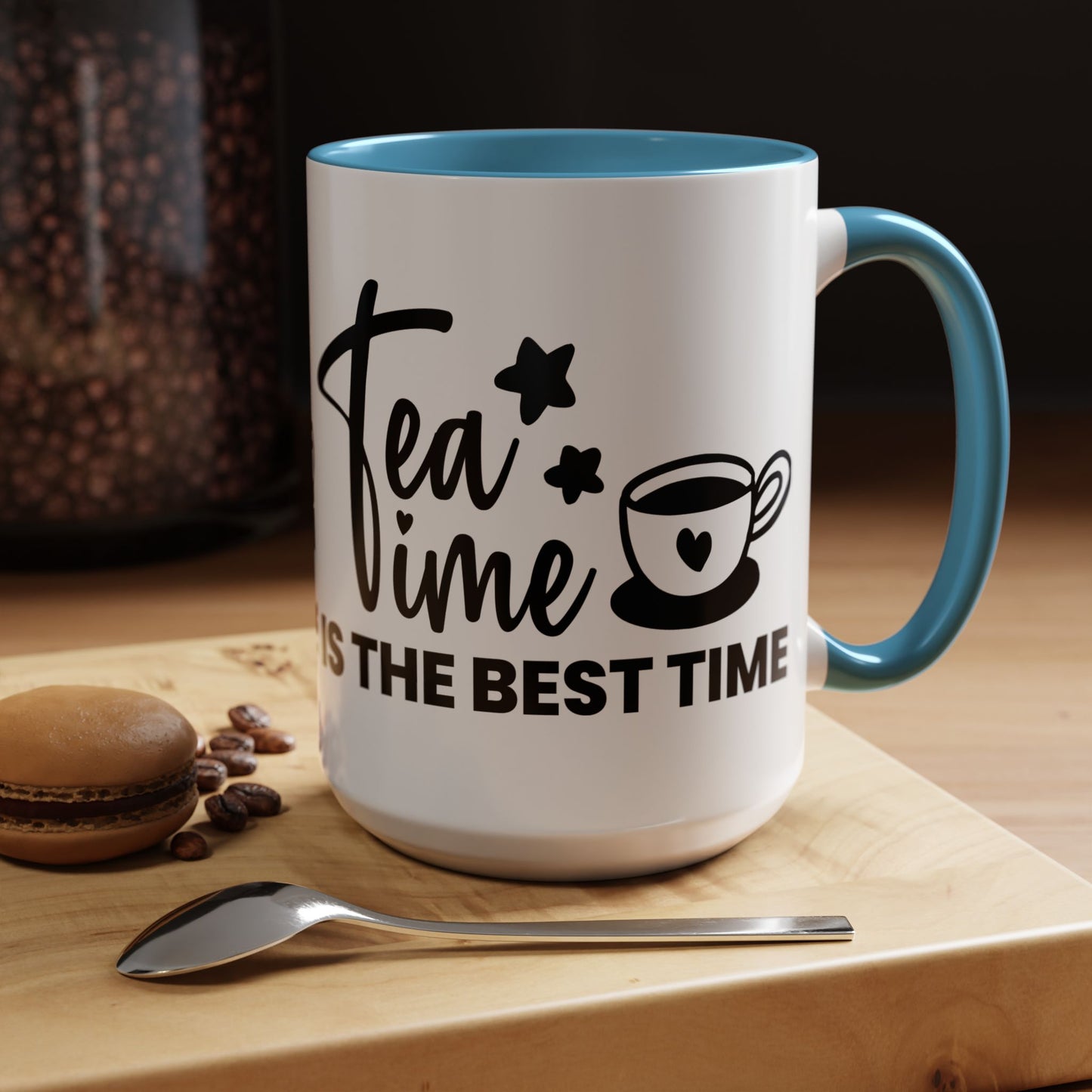 Tea Time Accent Coffee Mug